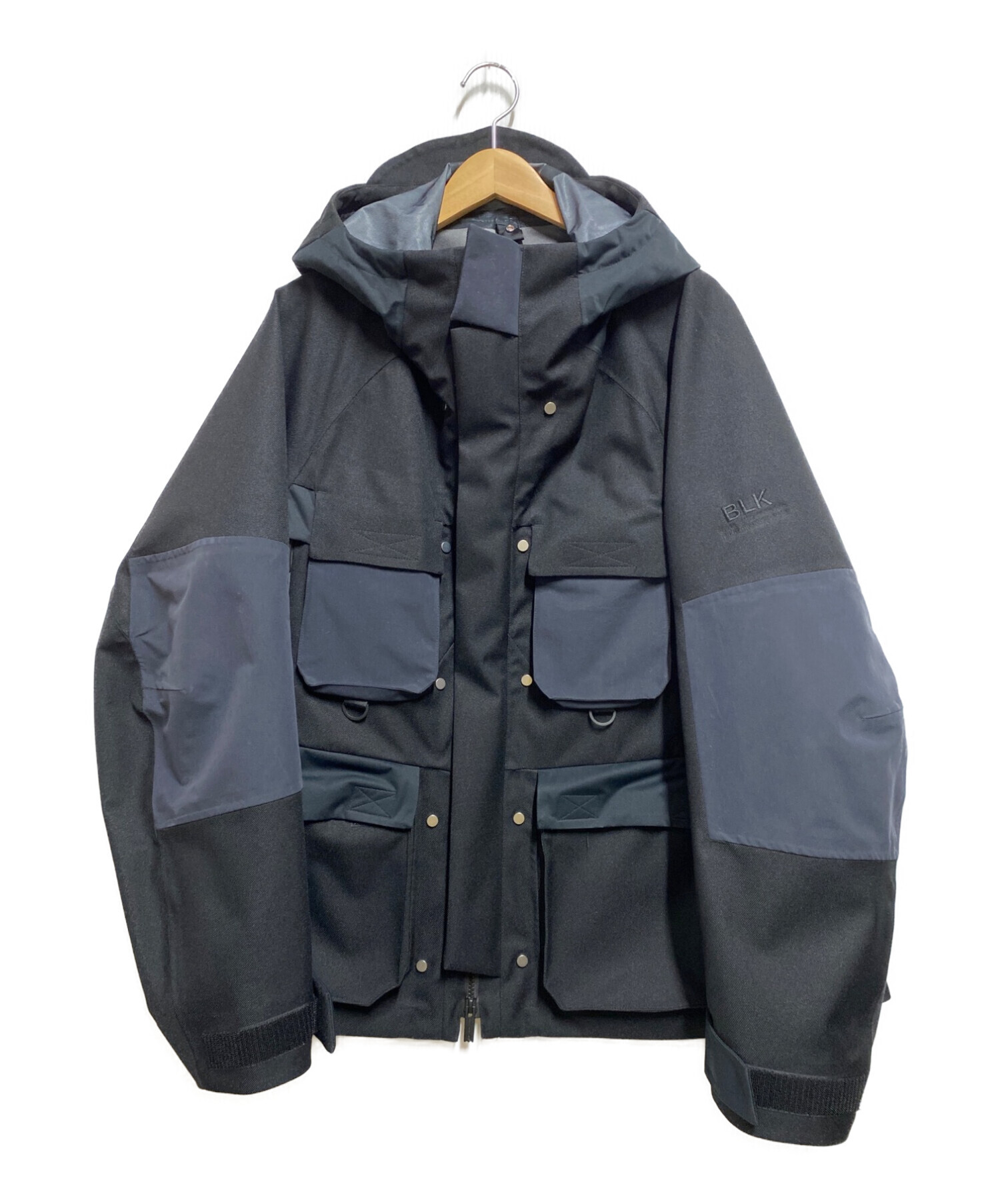 WHITE MOUNTAINEERING (ホワイトマウンテ二アニング) SAITOS & GOER-TEX INFINIUM 3WAY  MOUNTAIN PARKA ブラック サイズ:1