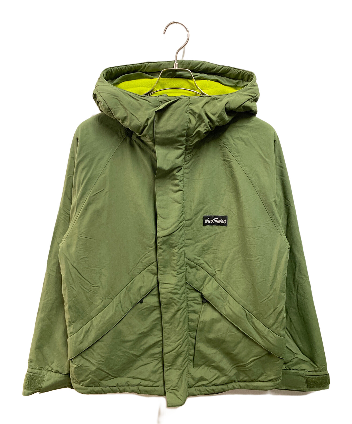 WILD THINGS (ワイルドシングス) SUPPLEX DENALI FLEECE LINING グリーン サイズ:L 未使用品