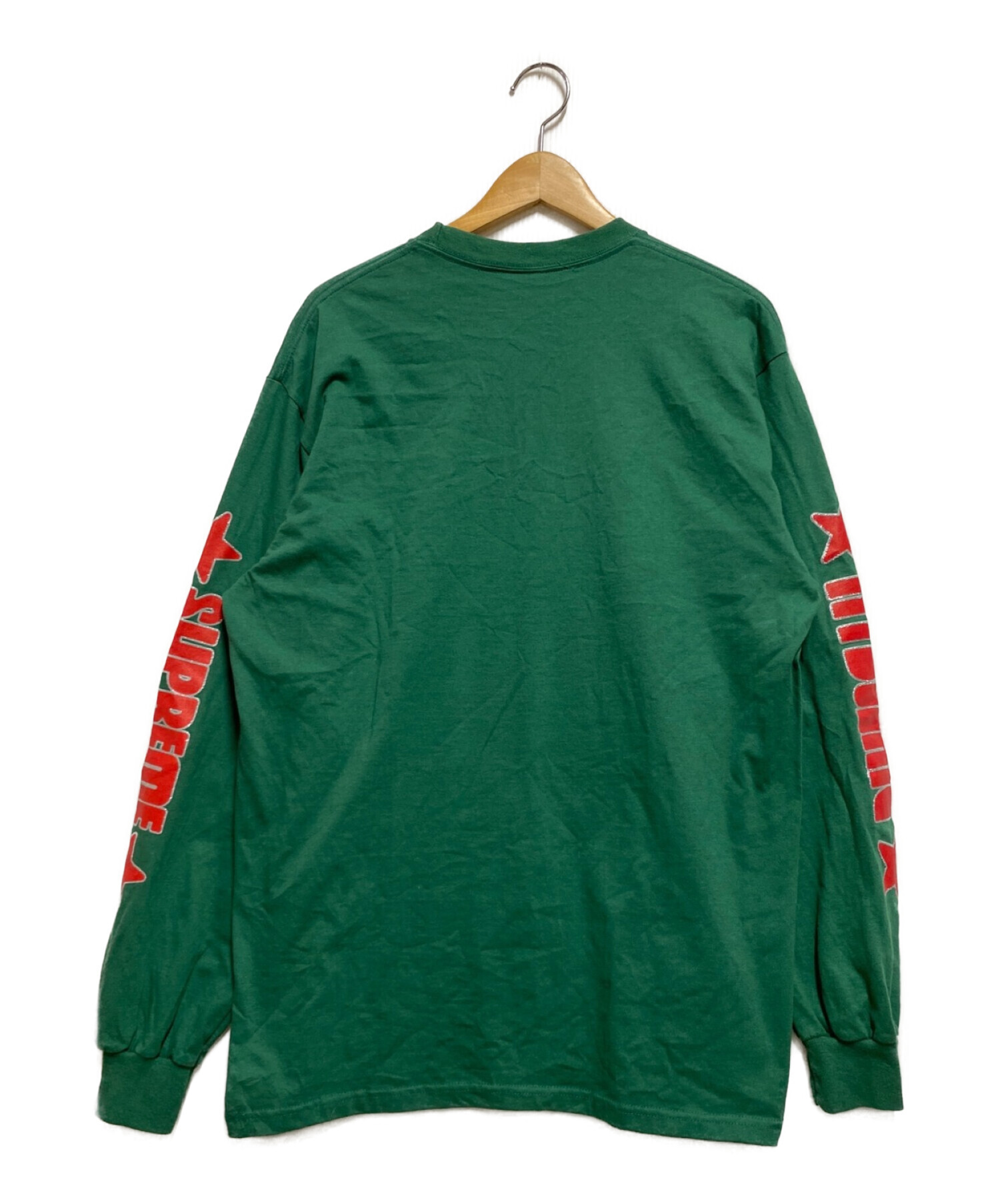 SUPREME (シュプリーム) Hysteric Glamour (ヒステリックグラマー) L/S Tee グリーン サイズ:L