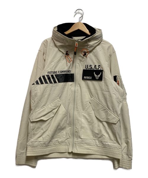 【中古・古着通販】AVIREX (アヴィレックス) CWU FUTURE COMMAND アイボリー サイズ:2XL｜ブランド・古着通販  トレファク公式【TREFAC FASHION】スマホサイト