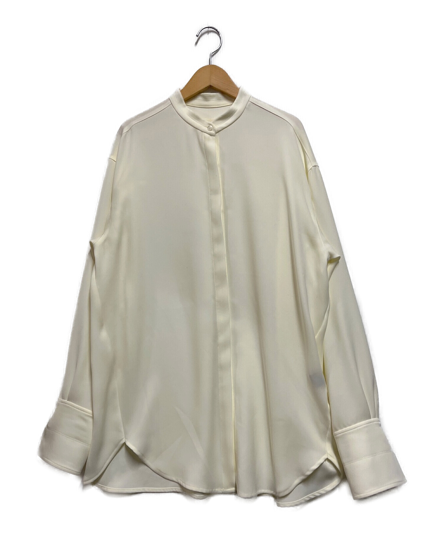 中古・古着通販】TODAYFUL (トゥデイフル) Silky Over Shirts ホワイト