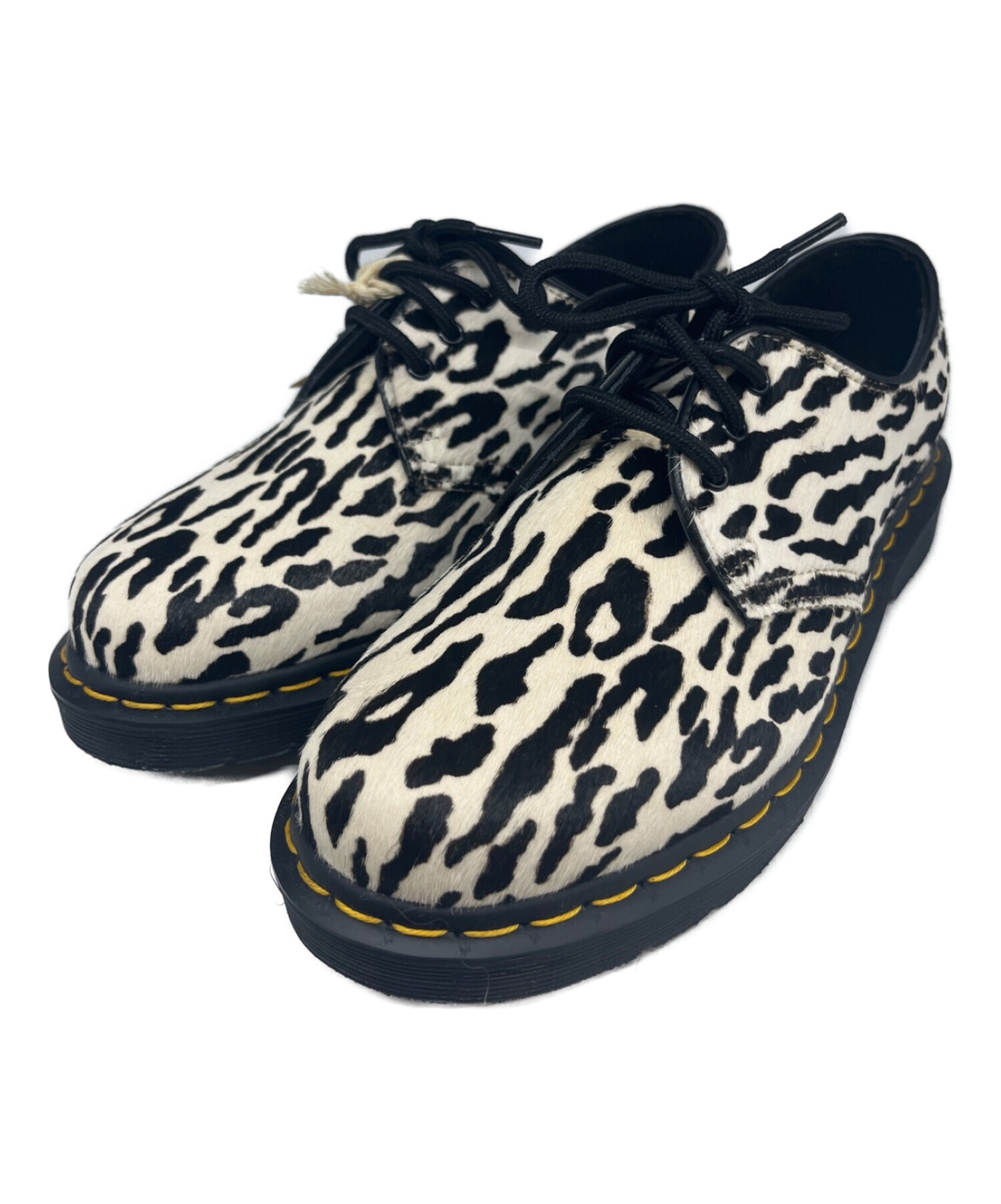 Dr.Martens (ドクターマーチン) WACKO MARIA (ワコマリア) 3ホールシューズ ブラック×ホワイト サイズ:UK4 未使用品