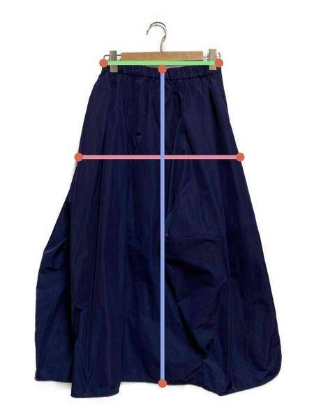 中古・古着通販】nagonstans (ナゴンスタンス) elastic panel skirt ...