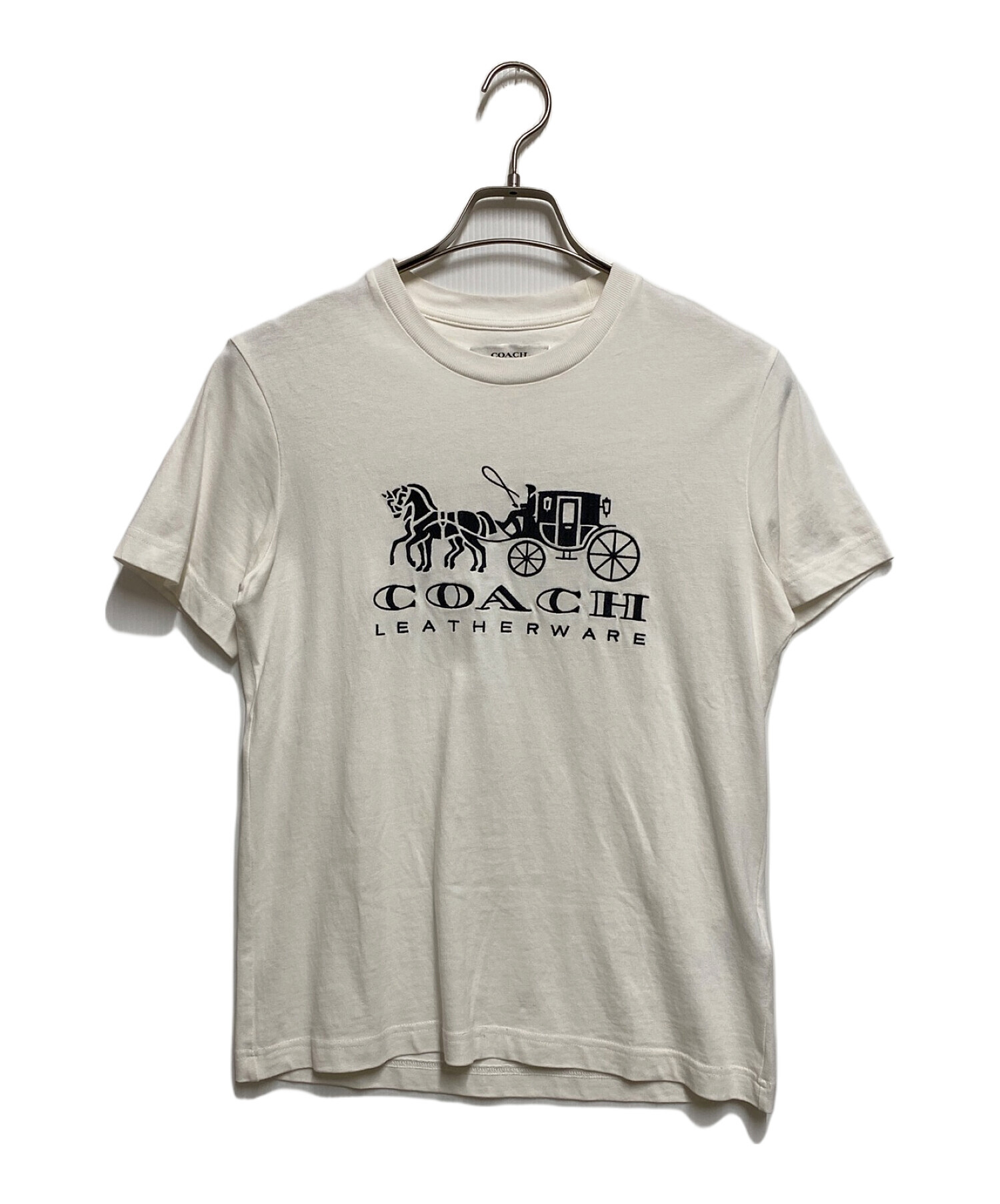 中古・古着通販】COACH (コーチ) Tシャツ ホワイト サイズ:S｜ブランド 