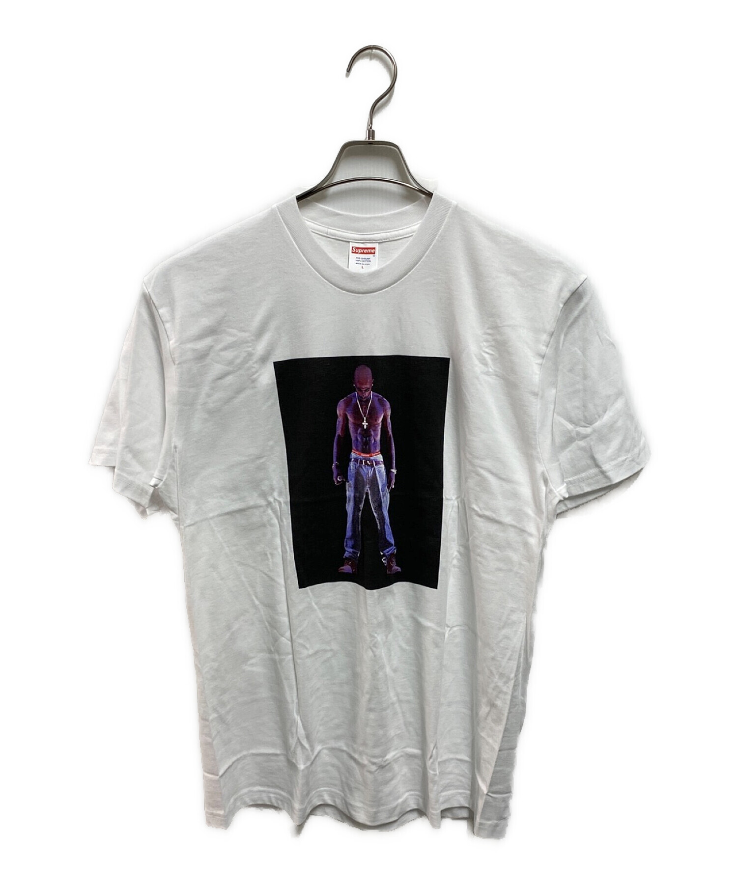 中古・古着通販】SUPREME (シュプリーム) 2PAC Tee ホワイト サイズ:L ...