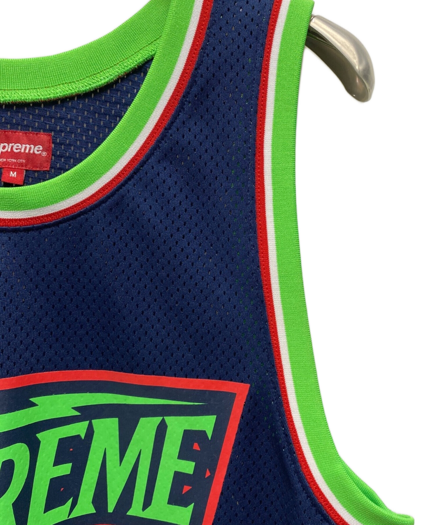 SUPREME (シュプリーム) Bolt Basketball Jersey ネイビー サイズ:M