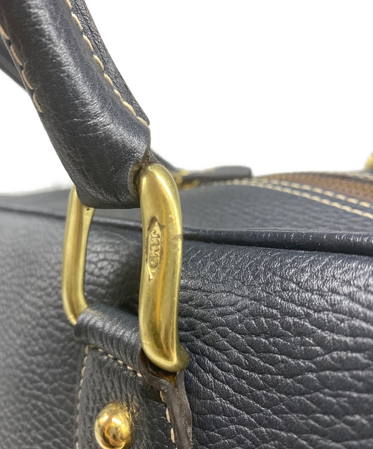 中古・古着通販】J&M DAVIDSON (ジェイ＆エム デヴィッドソン) MIA LEATHER BOSTON BAG ネイビー｜ブランド・古着通販  トレファク公式【TREFAC FASHION】スマホサイト