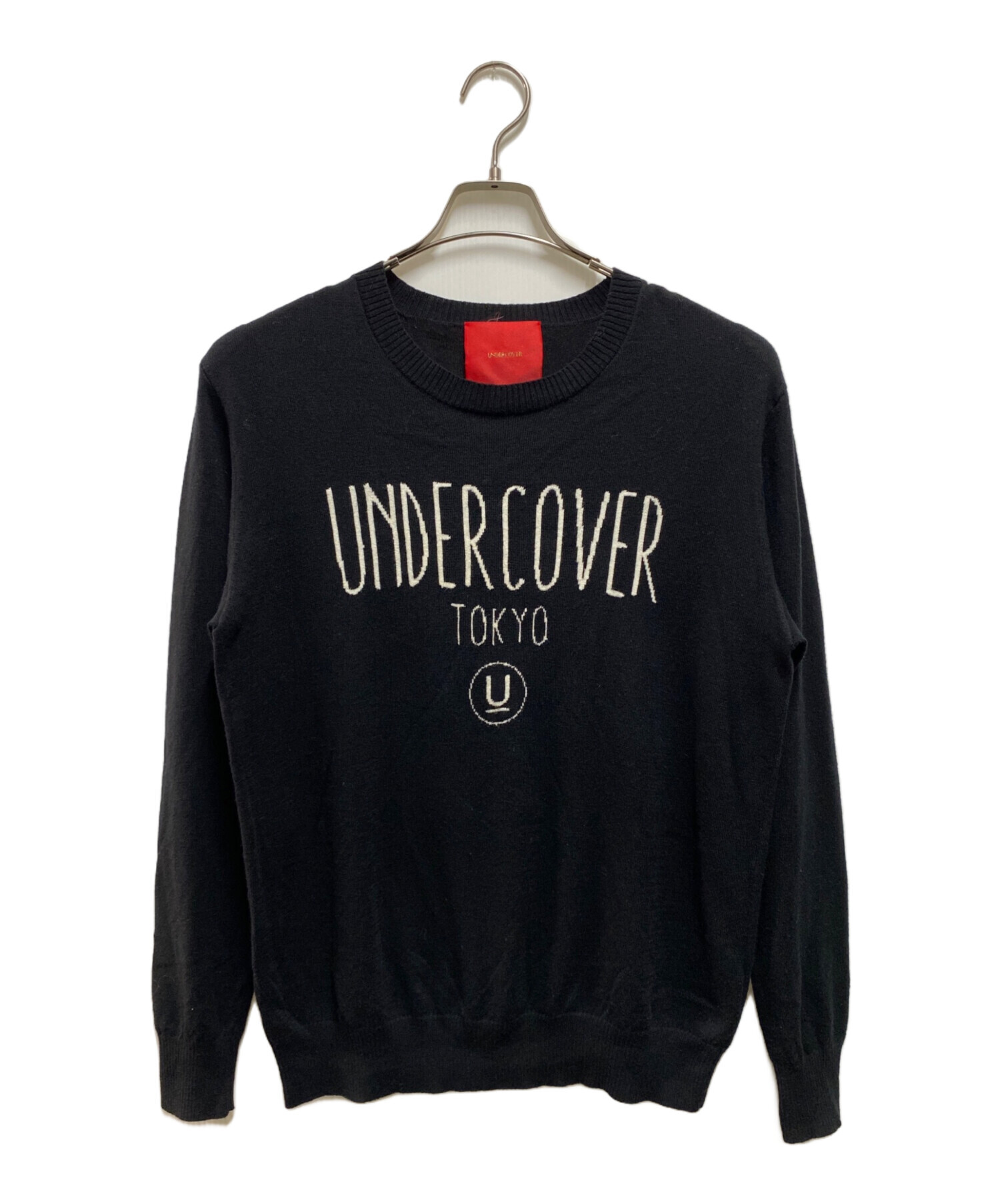 中古・古着通販】UNDERCOVER (アンダーカバー) ロゴニットセーター ブラック サイズ:2｜ブランド・古着通販 トレファク公式【TREFAC  FASHION】スマホサイト