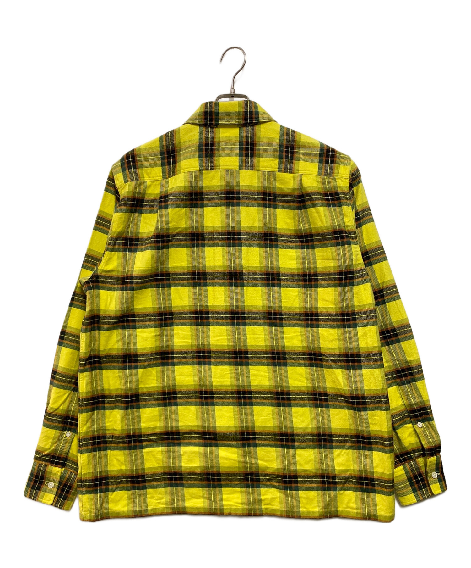 中古・古着通販】LOEWE (ロエベ) CHECK OVERSIZED SHIRTS イエロー サイズ:44｜ブランド・古着通販  トレファク公式【TREFAC FASHION】スマホサイト