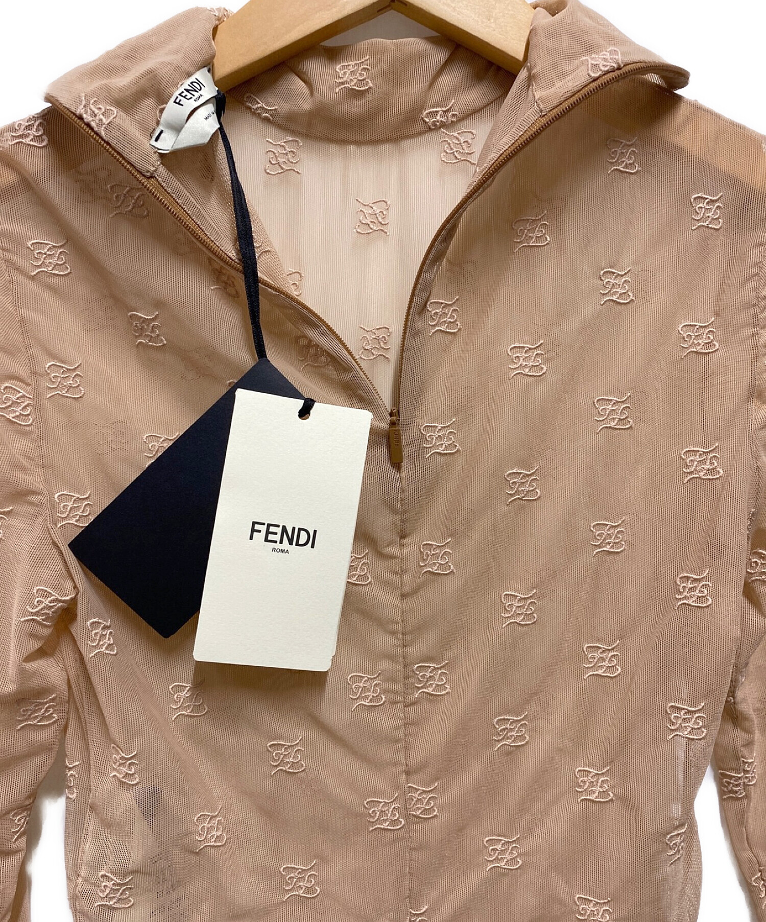 中古・古着通販】FENDI (フェンディ) ボディースーツ ベージュ サイズ:XXS｜ブランド・古着通販 トレファク公式【TREFAC  FASHION】スマホサイト