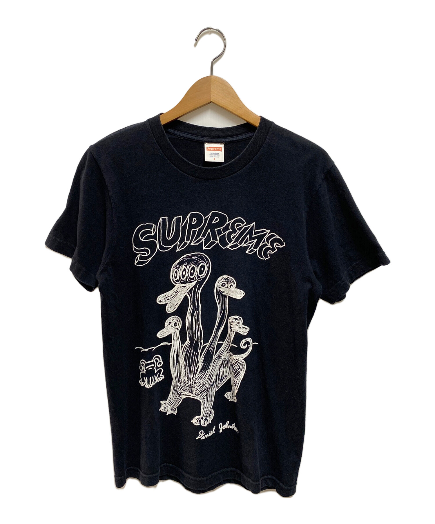 中古・古着通販】SUPREME (シュプリーム) Daniel Johnston (ダニエル・ジョンストン) Duck Tee ブラック サイズ:S｜ブランド・古着通販  トレファク公式【TREFAC FASHION】スマホサイト