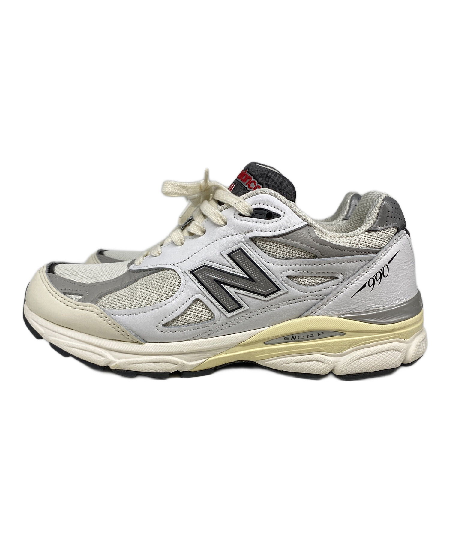 中古・古着通販】NEW BALANCE (ニューバランス) NEW BALANCE M990AL3 ホワイト サイズ:US 9｜ブランド・古着通販  トレファク公式【TREFAC FASHION】スマホサイト