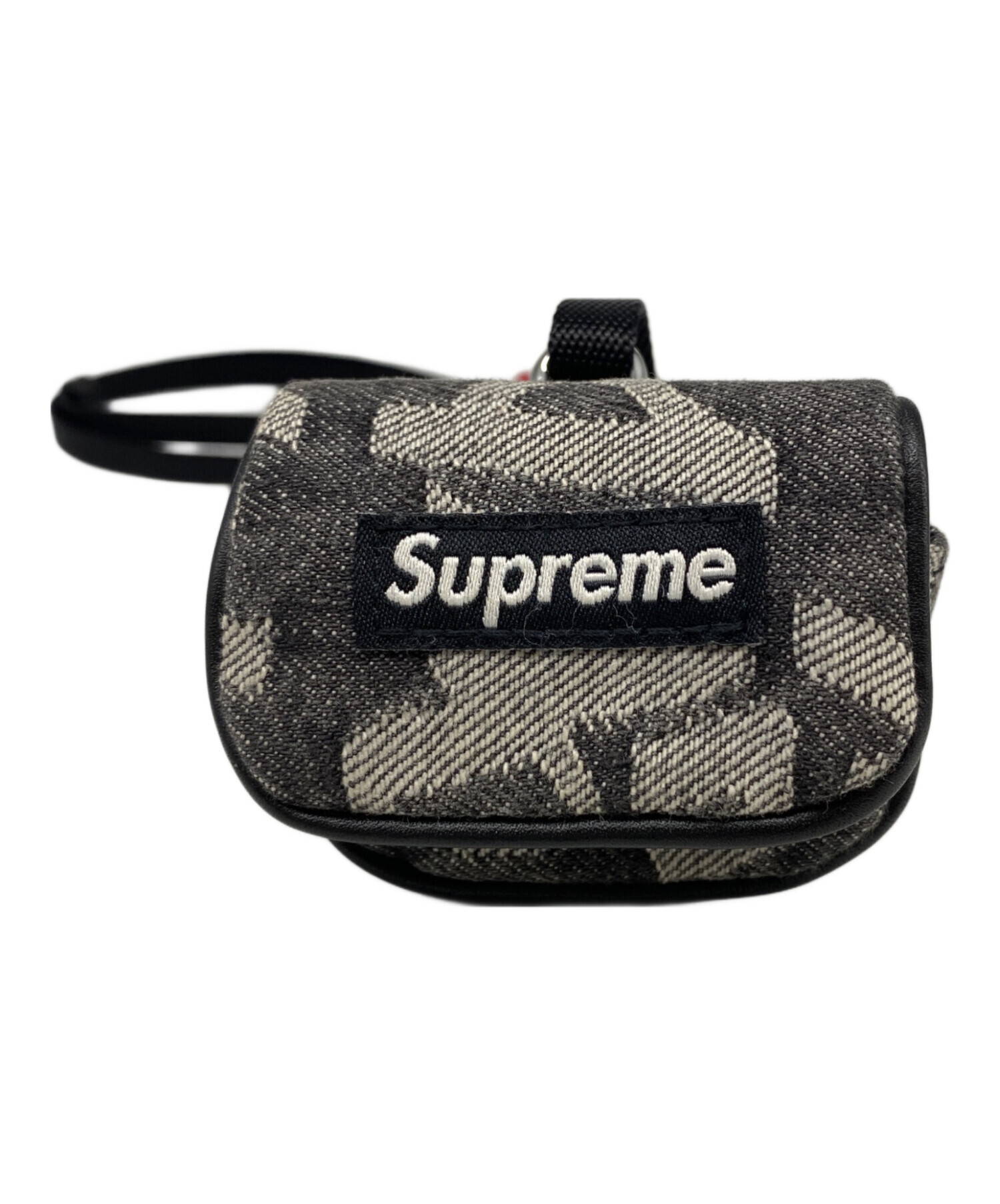 中古・古着通販】SUPREME (シュプリーム) fat tip jacquard denim airpod case ブラック｜ブランド・古着通販  トレファク公式【TREFAC FASHION】スマホサイト