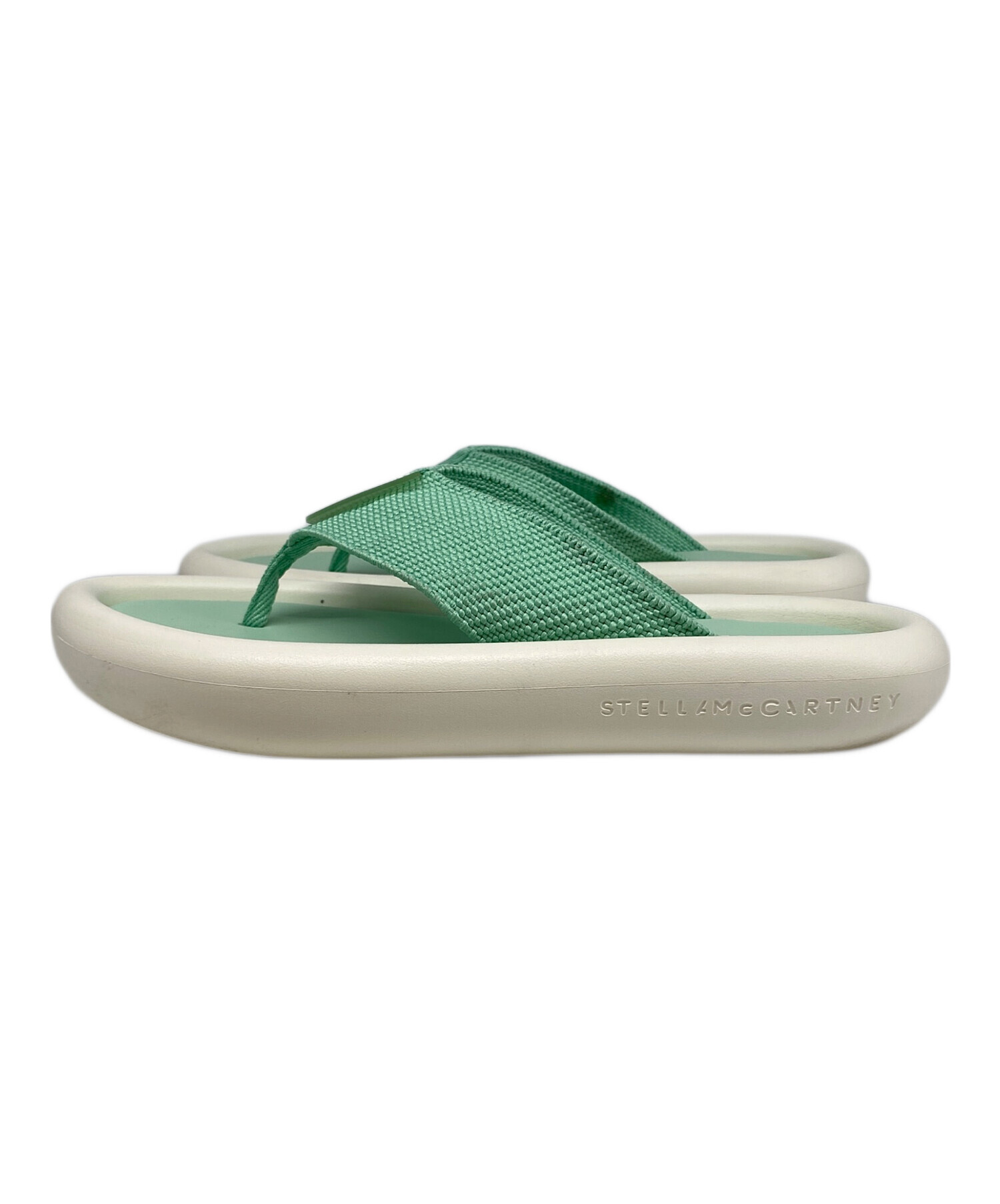 中古・古着通販】STELLA McCARTNEY (ステラマッカートニー) AIR SLIDE FLIP FLOP グリーン  サイズ:38｜ブランド・古着通販 トレファク公式【TREFAC FASHION】スマホサイト