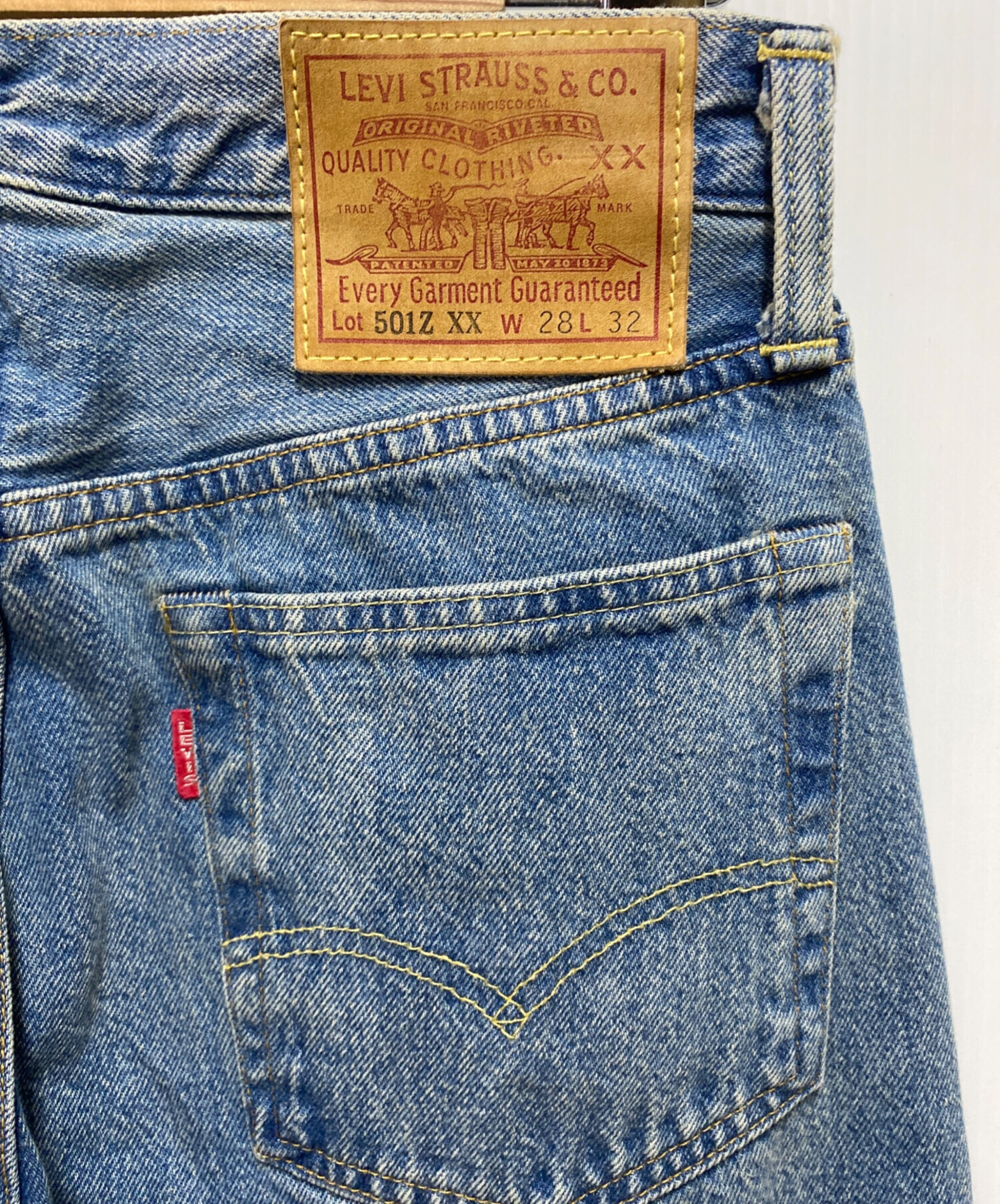 LEVI'S VINTAGE CLOTHING (リーバイス ビンテージ クロージング) 501ZXX デニムパンツ インディゴ サイズ:28