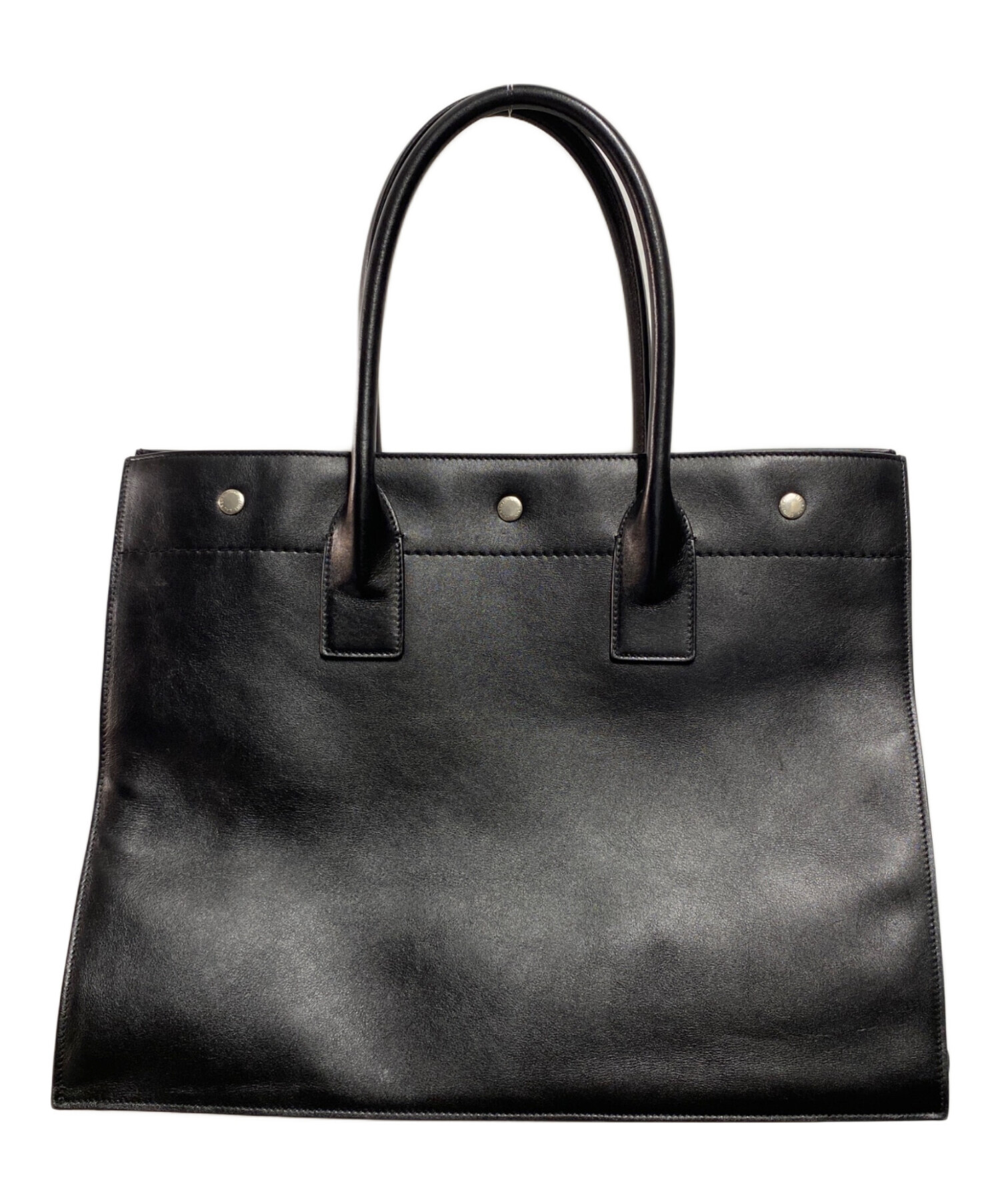 中古・古着通販】Saint Laurent Paris (サンローランパリ) Rive Gauche Tote Large  ブラック｜ブランド・古着通販 トレファク公式【TREFAC FASHION】スマホサイト