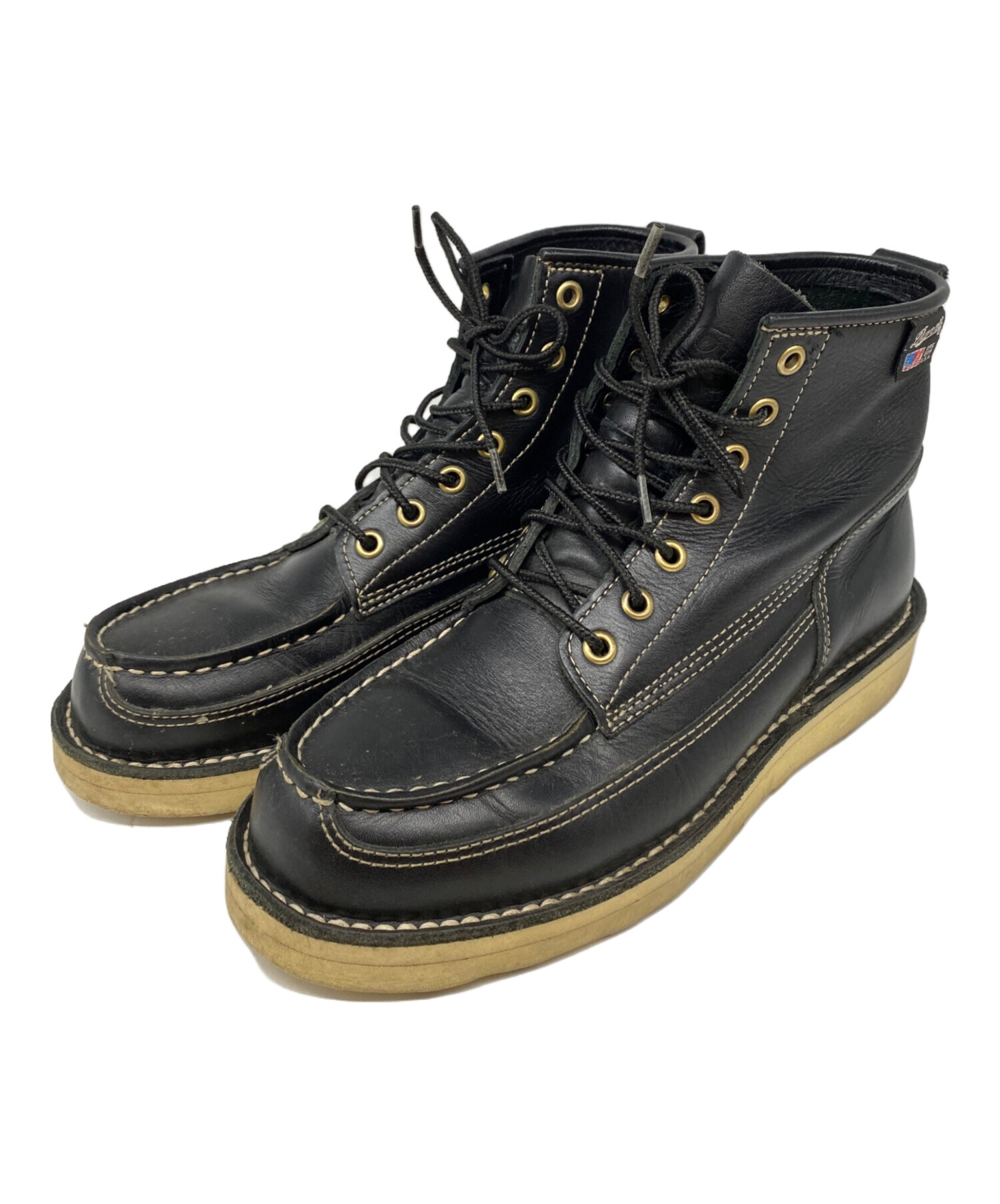 中古・古着通販】Danner (ダナー) ワークモックトゥブーツ ブラック サイズ:27cm｜ブランド・古着通販 トレファク公式【TREFAC  FASHION】スマホサイト