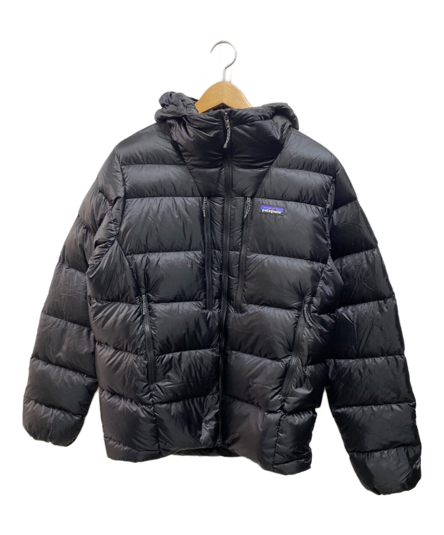 中古・古着通販】Patagonia (パタゴニア) フィッツロイ ダウン フーディ ブラック サイズ:S｜ブランド・古着通販  トレファク公式【TREFAC FASHION】スマホサイト