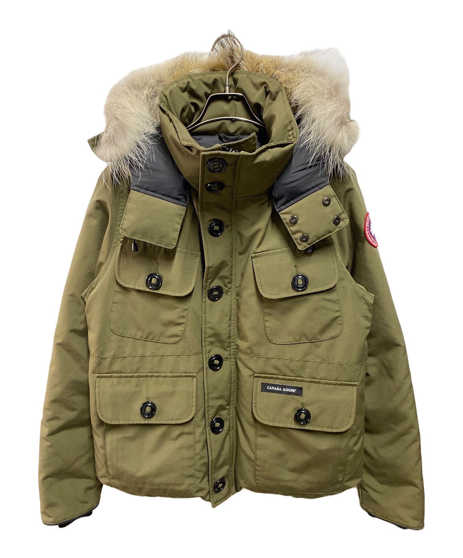 中古・古着通販】CANADA GOOSE (カナダグース) RUSSELL PARKA オリーブ サイズ:L｜ブランド・古着通販  トレファク公式【TREFAC FASHION】スマホサイト