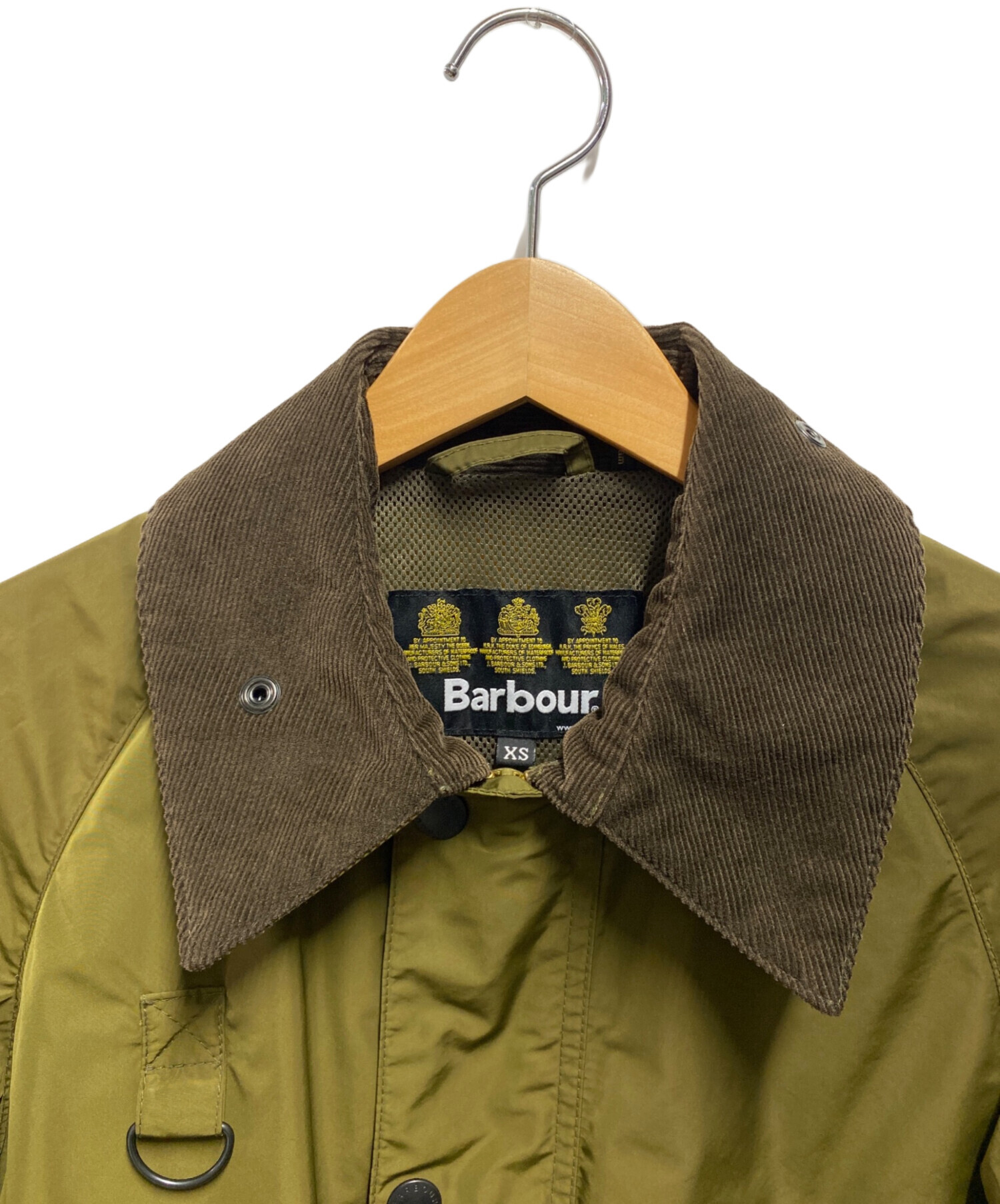 中古・古着通販】Barbour (バブアー) SPEY SHAPE MEMORY カーキ サイズ:ＸＳ｜ブランド・古着通販  トレファク公式【TREFAC FASHION】スマホサイト