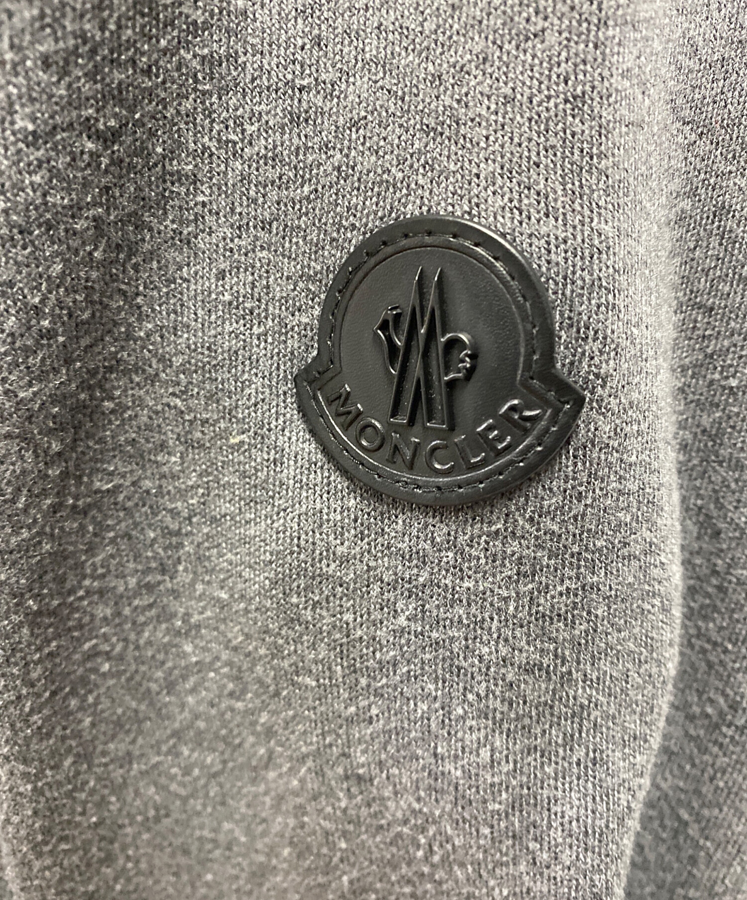 中古・古着通販】MONCLER (モンクレール) GIROCOLLO TRICOT グレー サイズ:Ｓ｜ブランド・古着通販  トレファク公式【TREFAC FASHION】スマホサイト