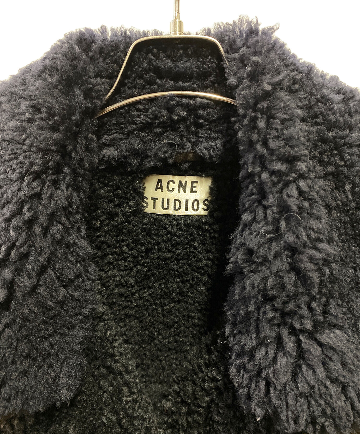 中古・古着通販】Acne studios (アクネ ストゥディオス) ムートンライダースジャケット ブラウン サイズ:34｜ブランド・古着通販  トレファク公式【TREFAC FASHION】スマホサイト