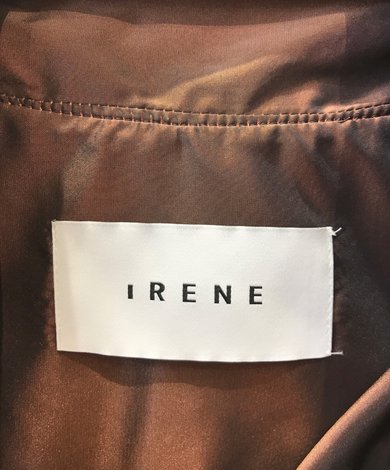 中古・古着通販】IRENE (アイレネ) 2WAYシャイニーアノラックパーカー