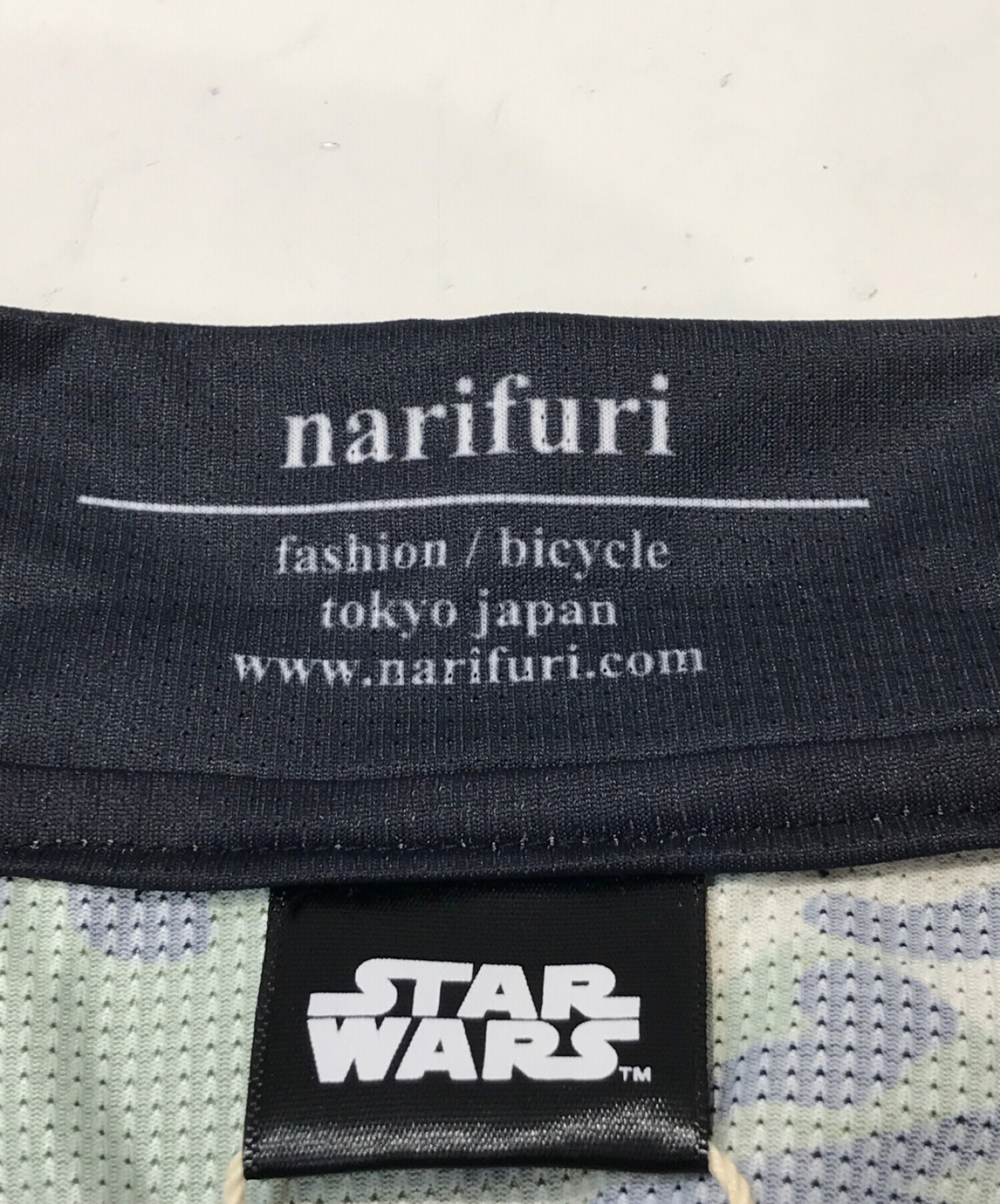 narifuri (ナリフリ) neRDサイクルジャージ STARWARS COLLECTION / スターウォーズコレクション オリーブ  サイズ:XL 未使用品