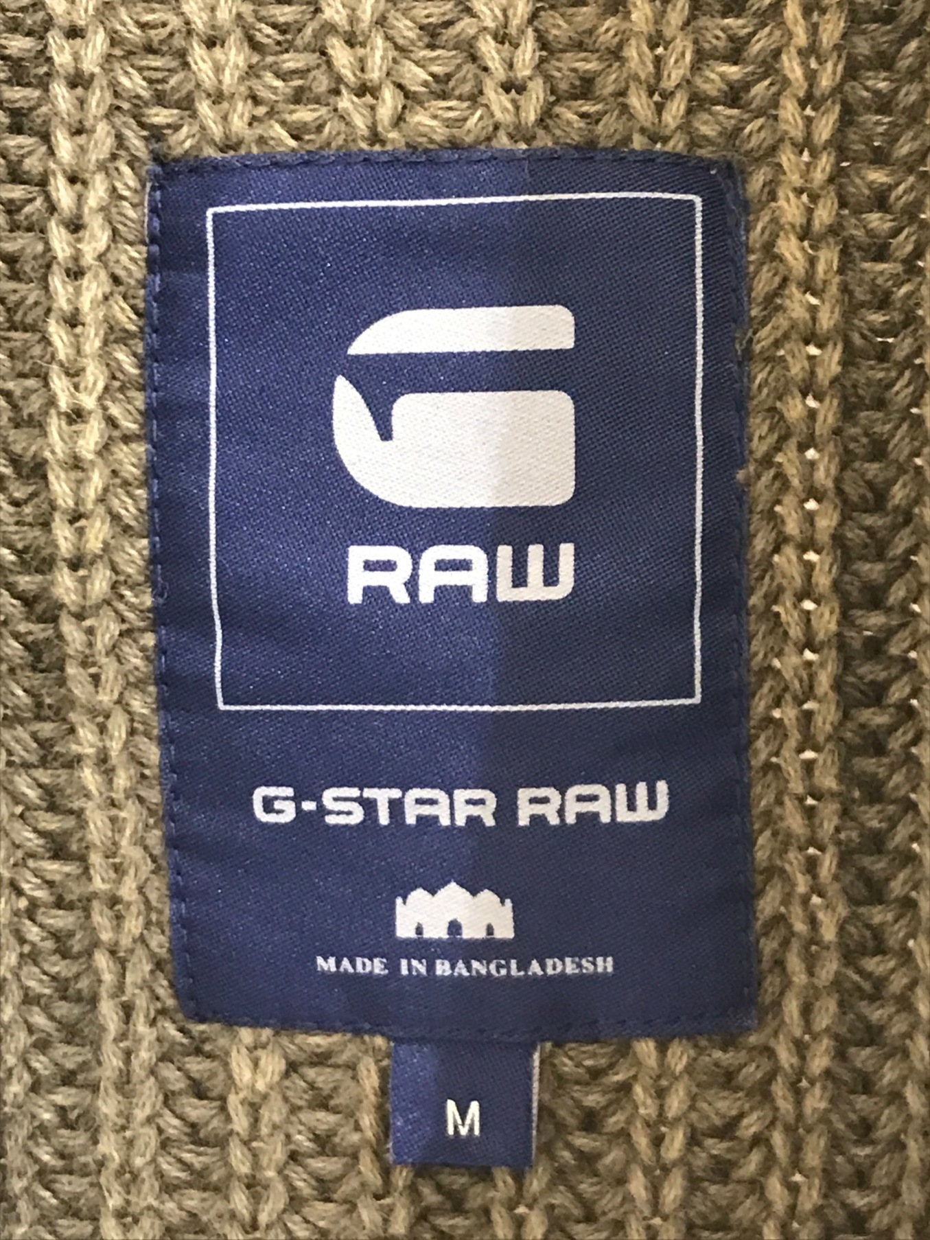 中古・古着通販】G-STAR RAW (ジースターロゥ) 製品染めショールカラー