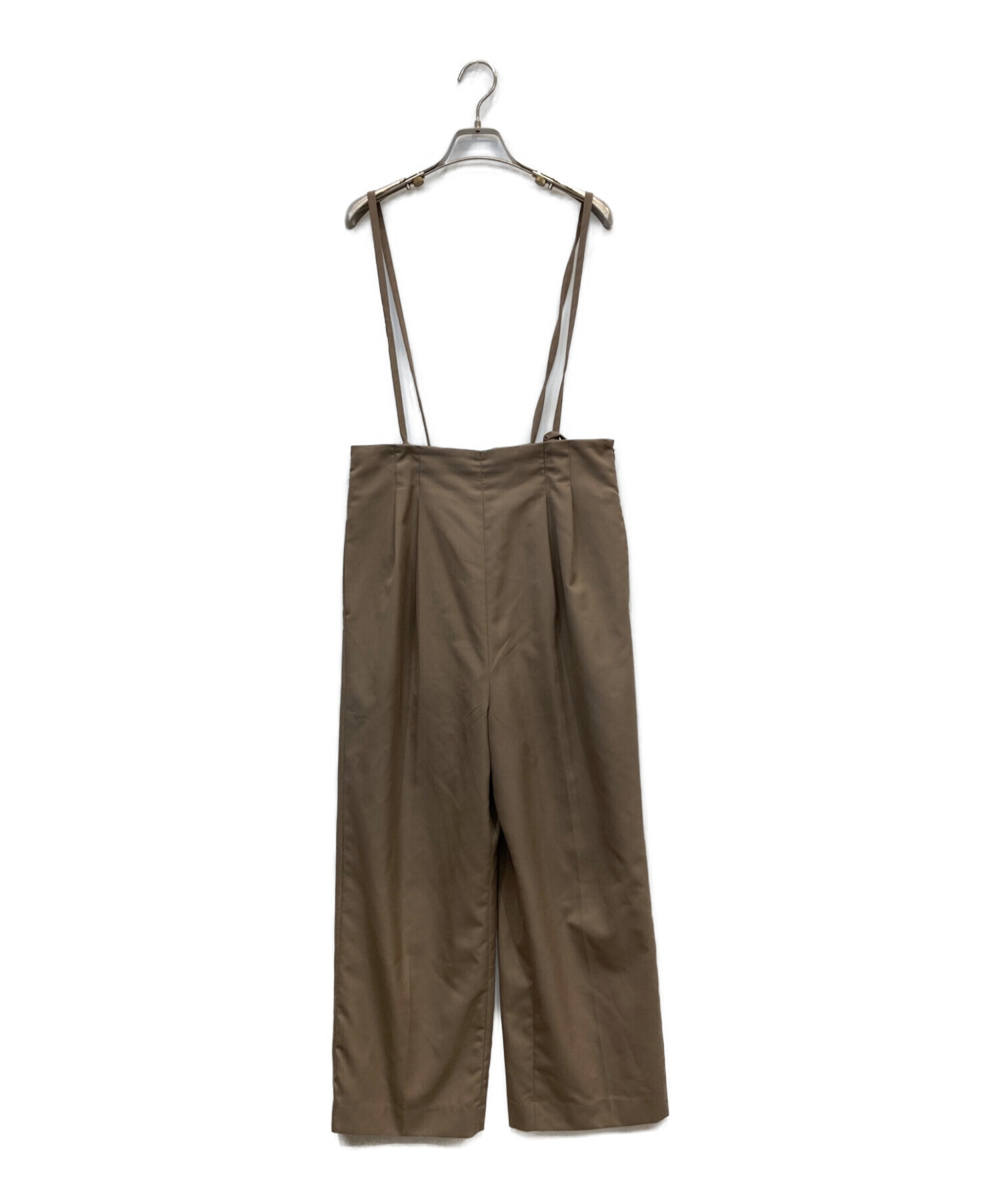 CLANE (クラネ) 2WAY SUSPENDER PANTS / サスペンダーパンツ ブラウン サイズ:1