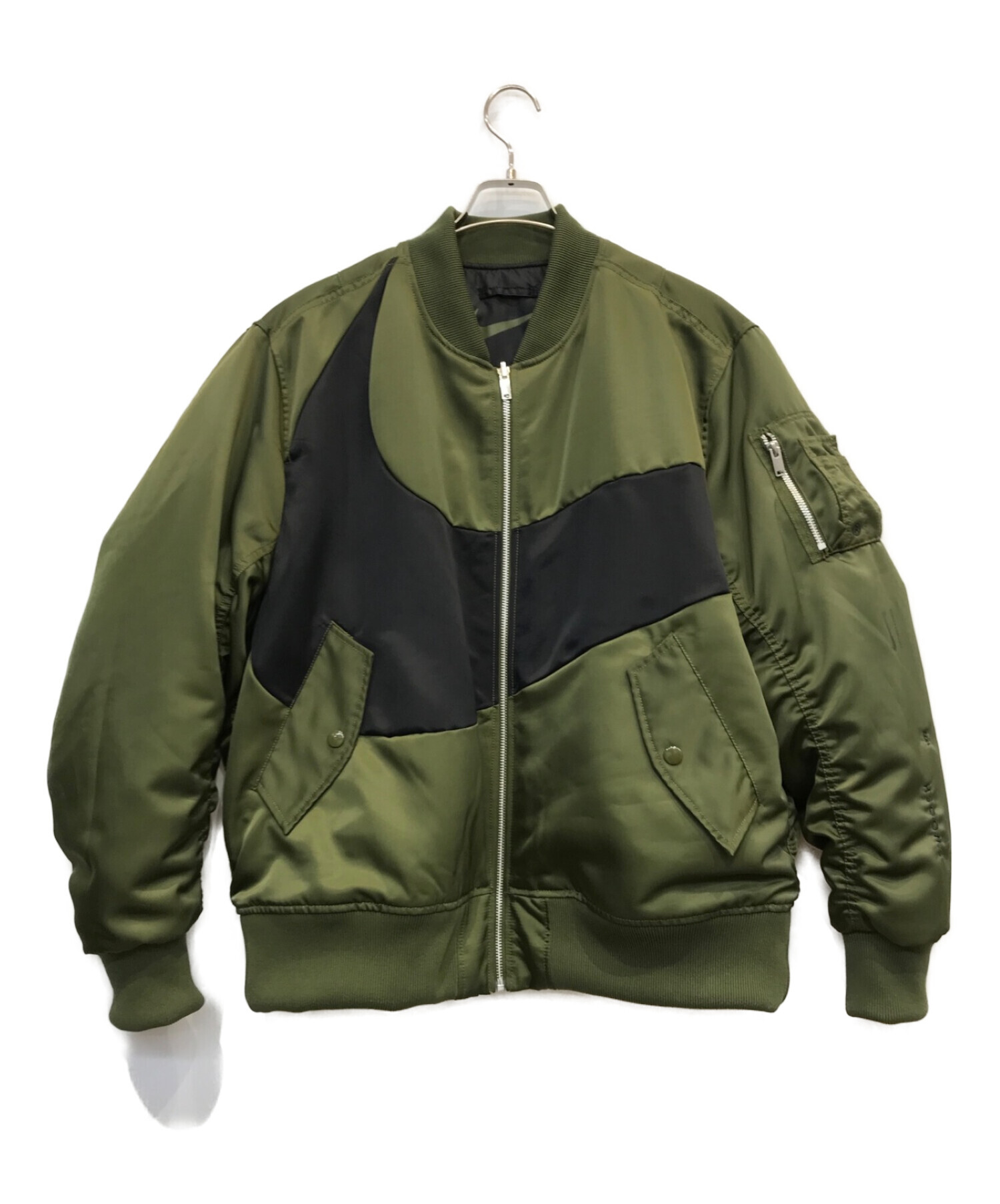 NIKE (ナイキ) AS M NSW SYNFL SWOOSH BOMBER オリーブ サイズ:XXL