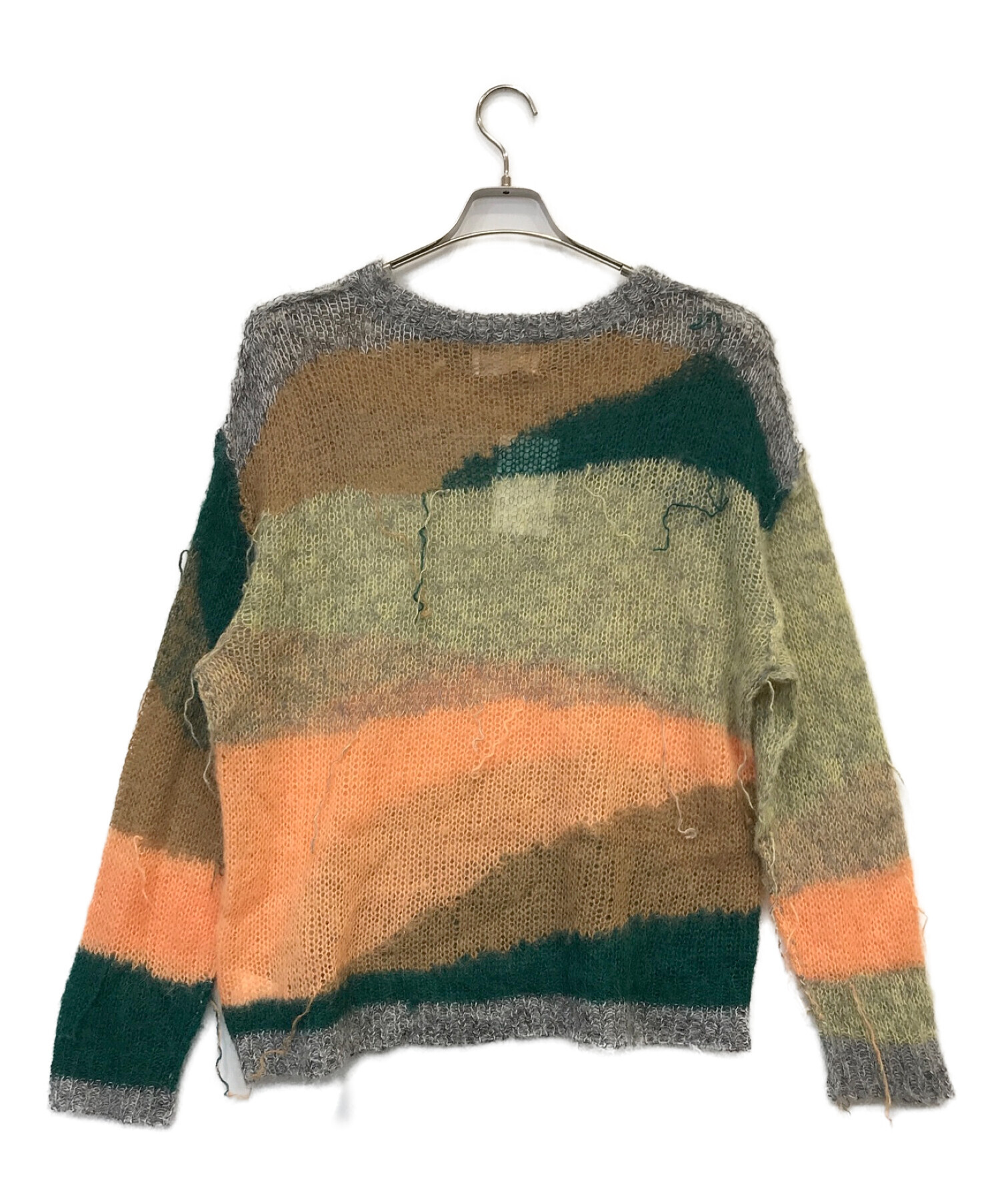 FILL THE BILL (フィルザビル) Alpaca Intarsia Knit / アルパカインターシャニット サイズ:1