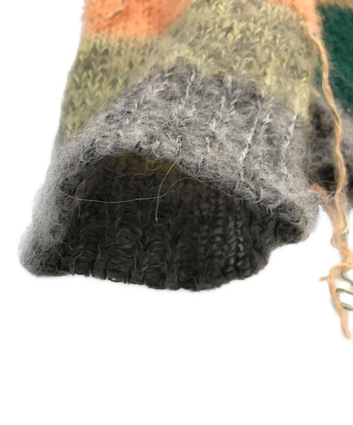 FILL THE BILL (フィルザビル) Alpaca Intarsia Knit / アルパカインターシャニット サイズ:1