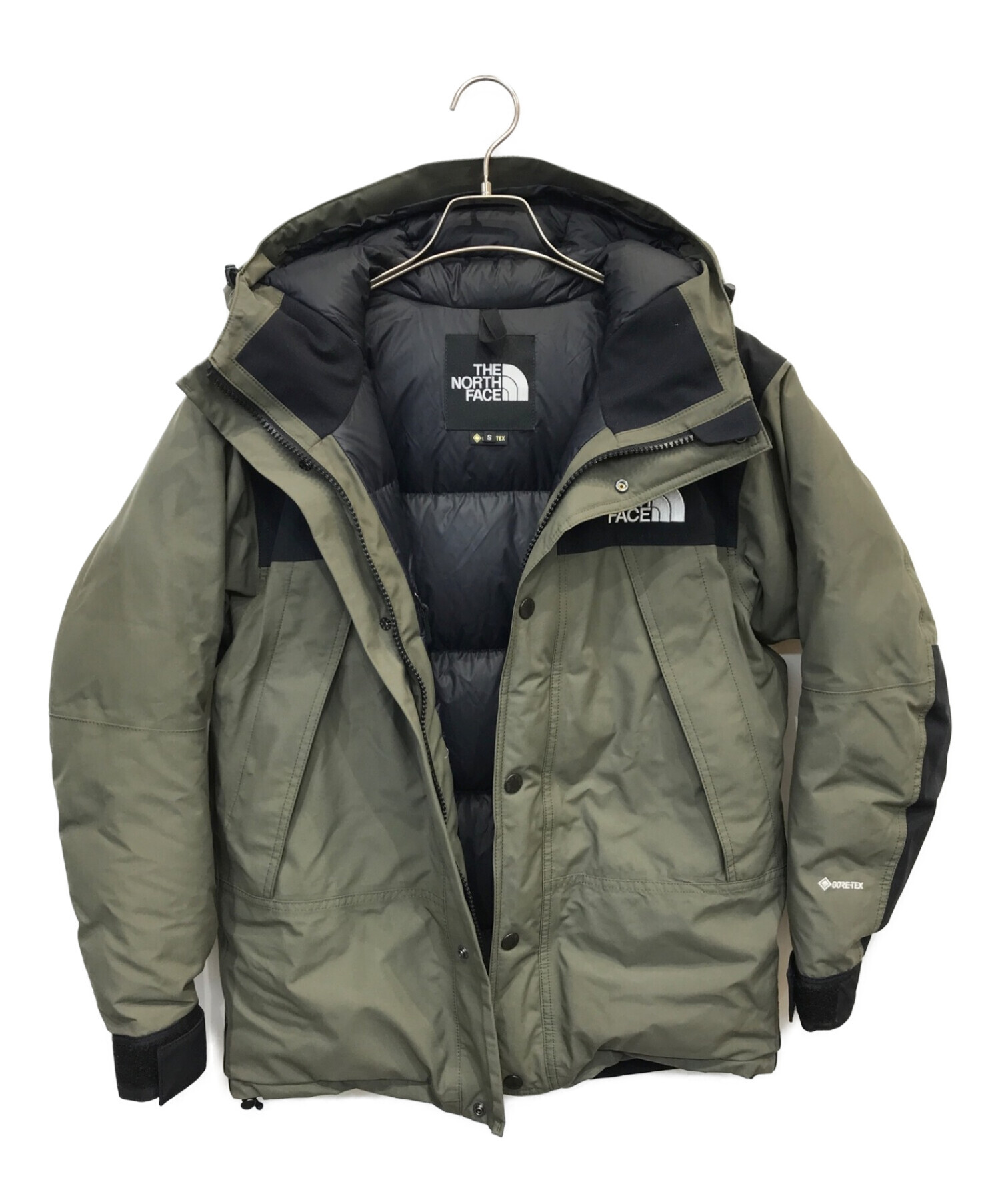 THE NORTH FACE (ザ ノース フェイス) マウンテンダウンジャケト カーキ サイズ:S