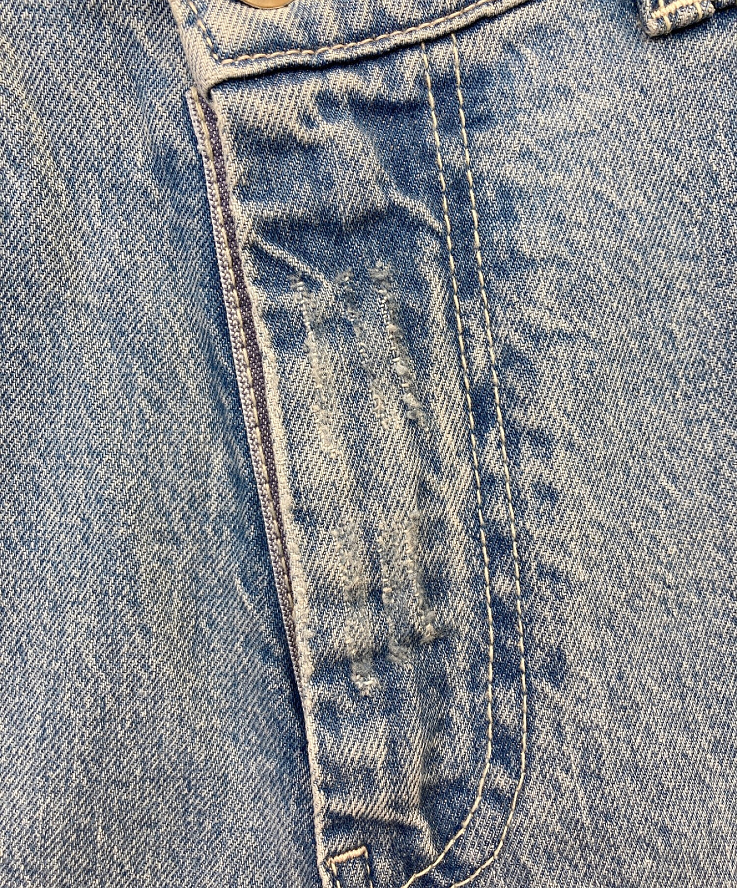 willfully (ウィルフリー) side notch asymmetry belt denim サイズ:Free