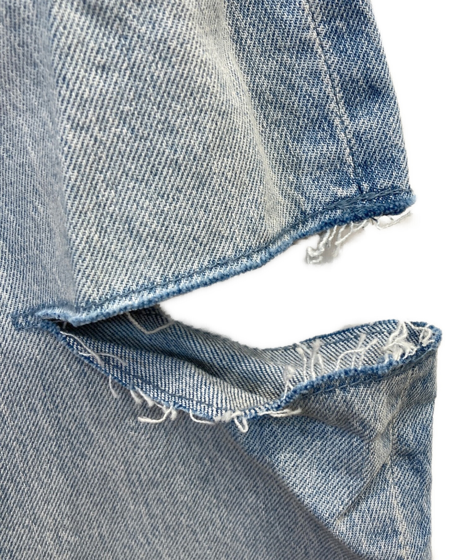 willfully (ウィルフリー) side notch asymmetry belt denim サイズ:Free