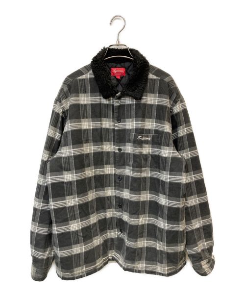 中古・古着通販】SUPREME (シュプリーム) Faux Fur Collar Flannel