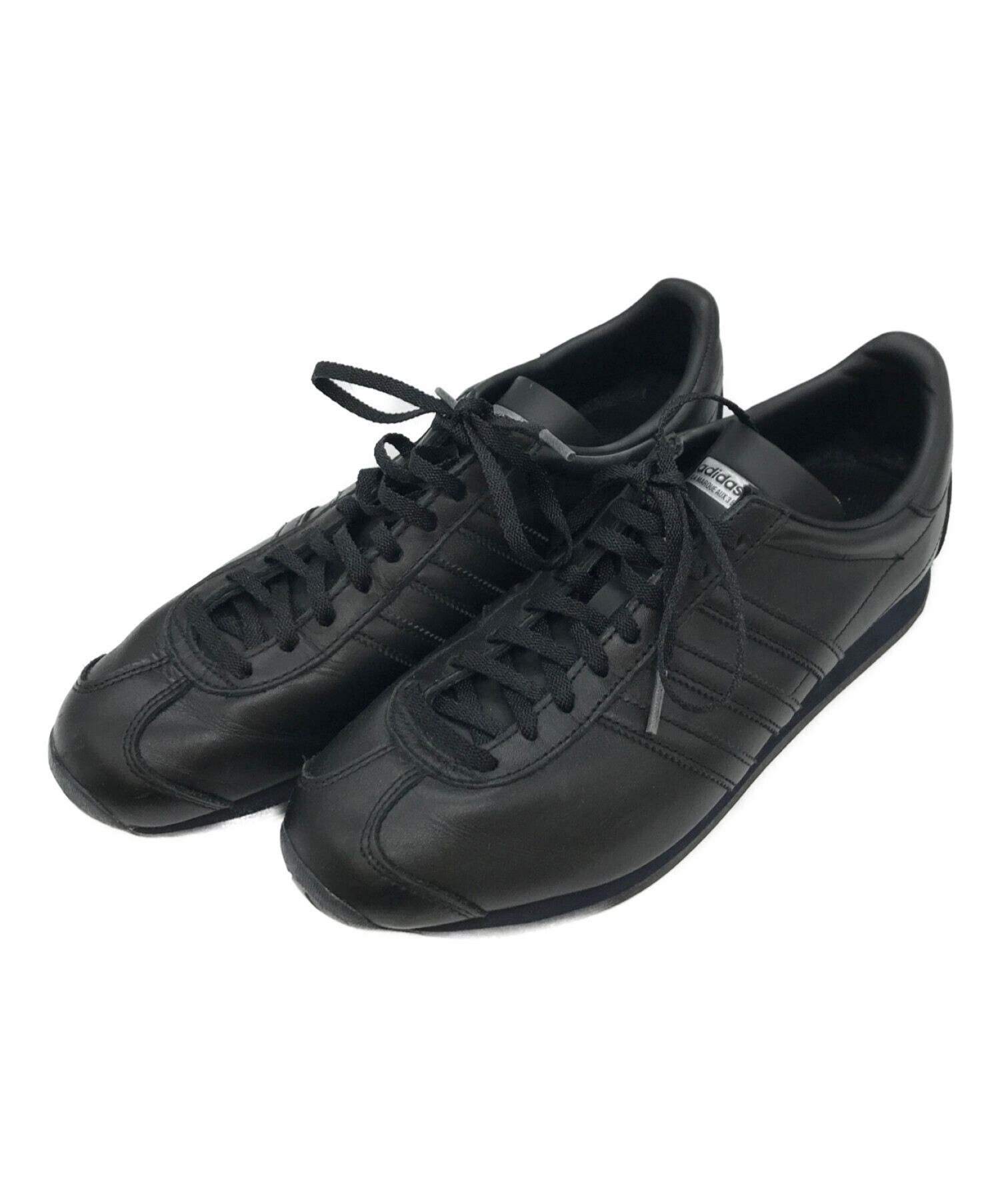 adidas (アディダス) COUNTRY OG / カントリー レザースニーカー ブラック サイズ:28