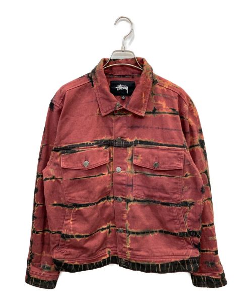 【中古・古着通販】stussy (ステューシー) Rip Dye Ranch Jacket