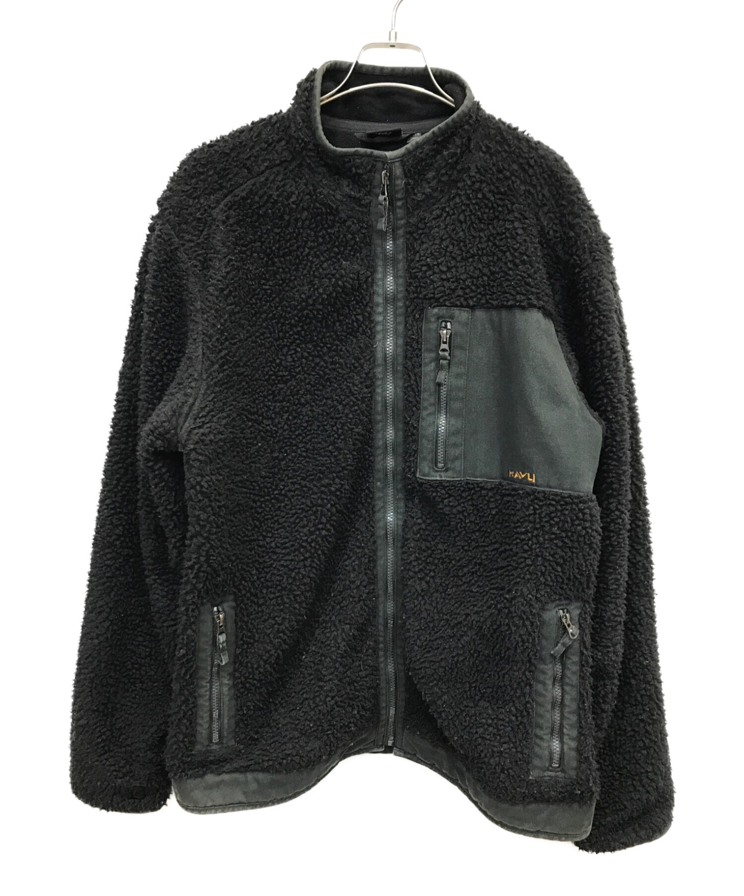 KAVU (カブー) フリースボアジャケット ブラック サイズ:L