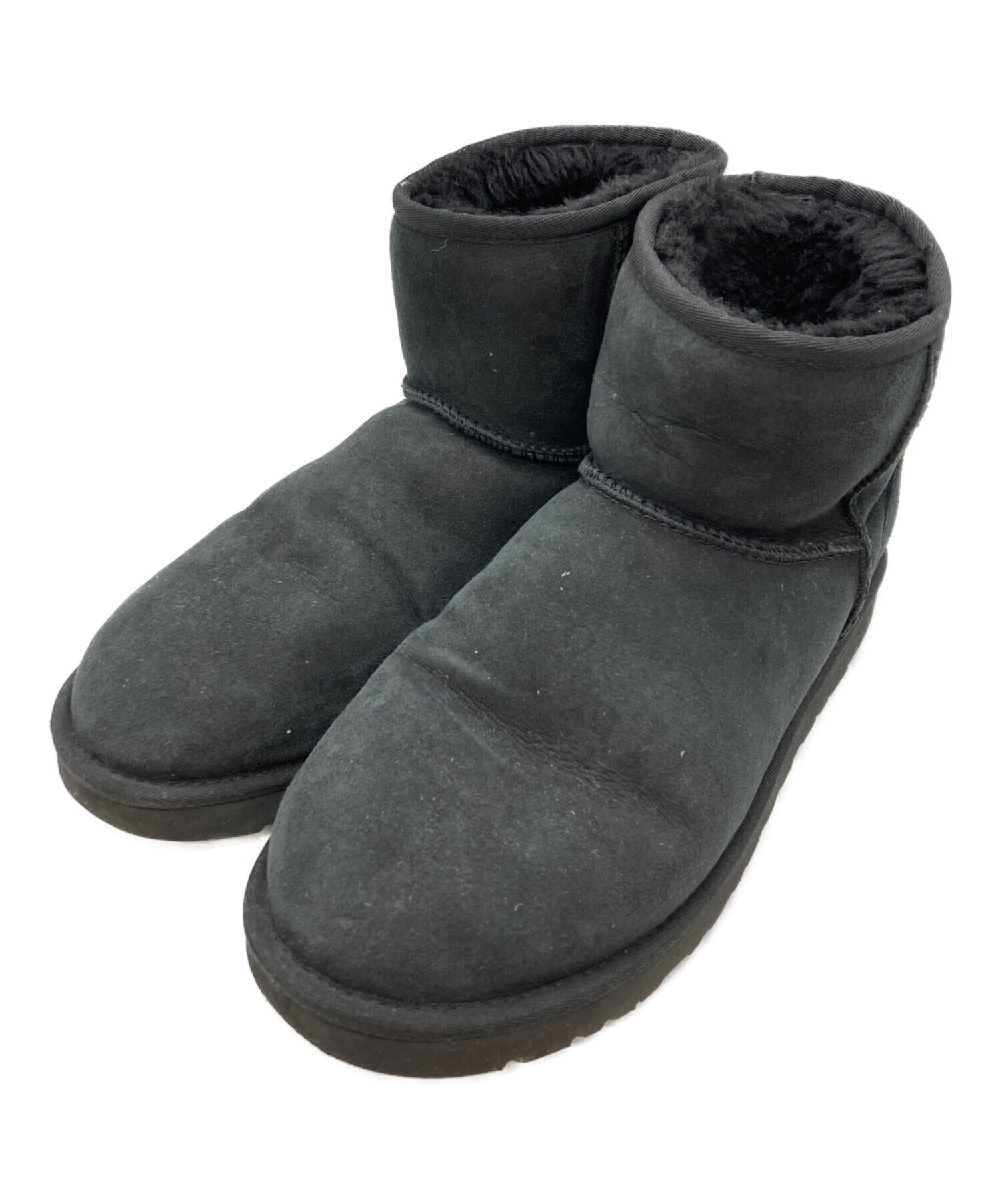 中古・古着通販】UGG (アグ) ムートンブーツ ブラック サイズ:US10/UK9