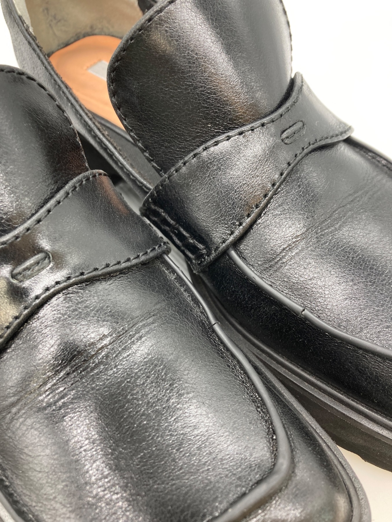 中古・古着通販】Ameri (アメリ) WAVE CUTTING PLATFORM LOAFER