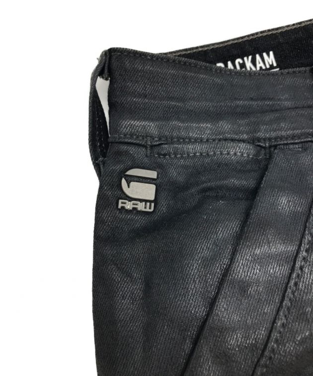 G-STAR RAW (ジースターロゥ) コーティングデニムパンツ ブラック サイズ:W27