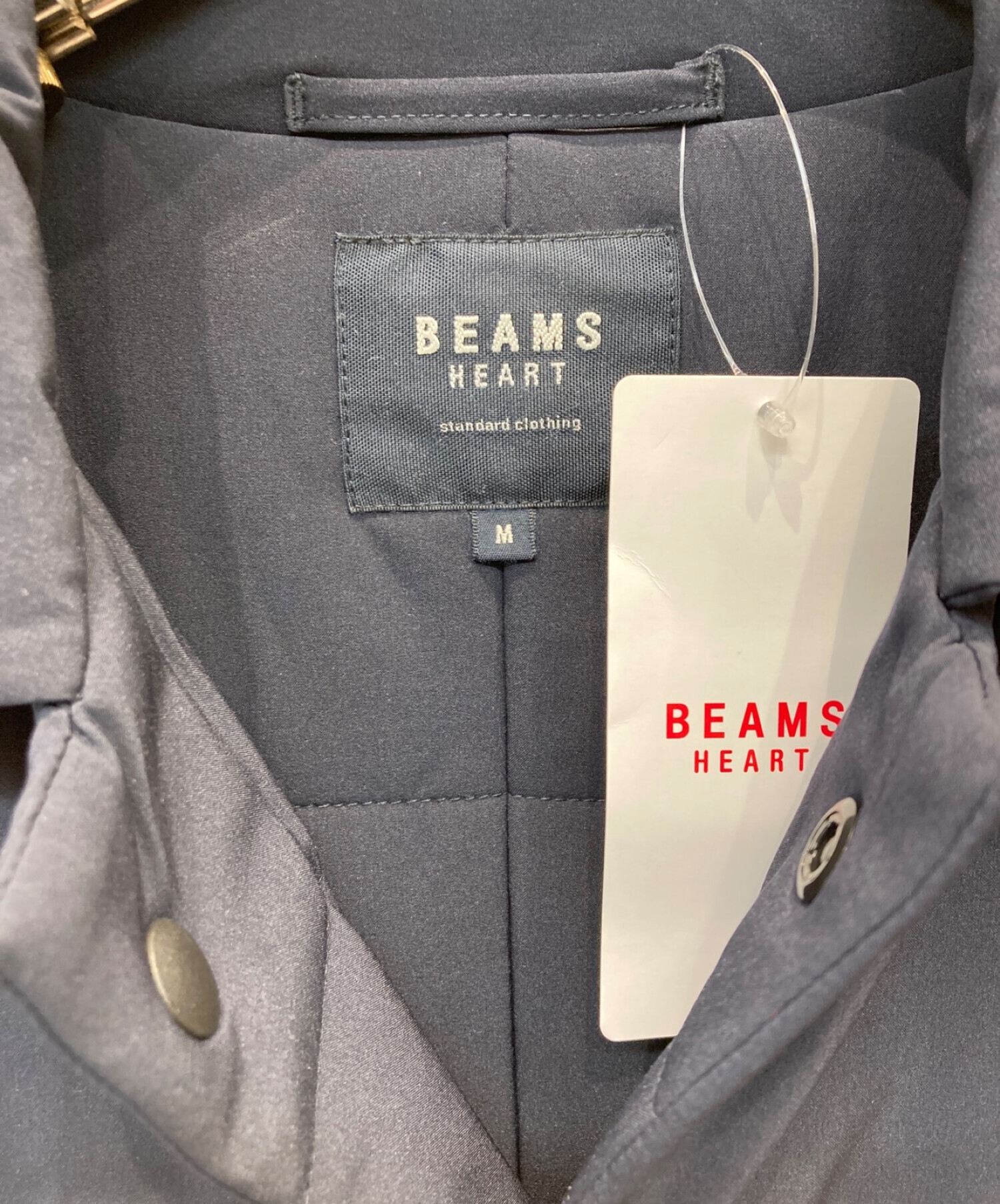 中古・古着通販】BEAMS HEART (ビームスハート) 中綿ステンカラー