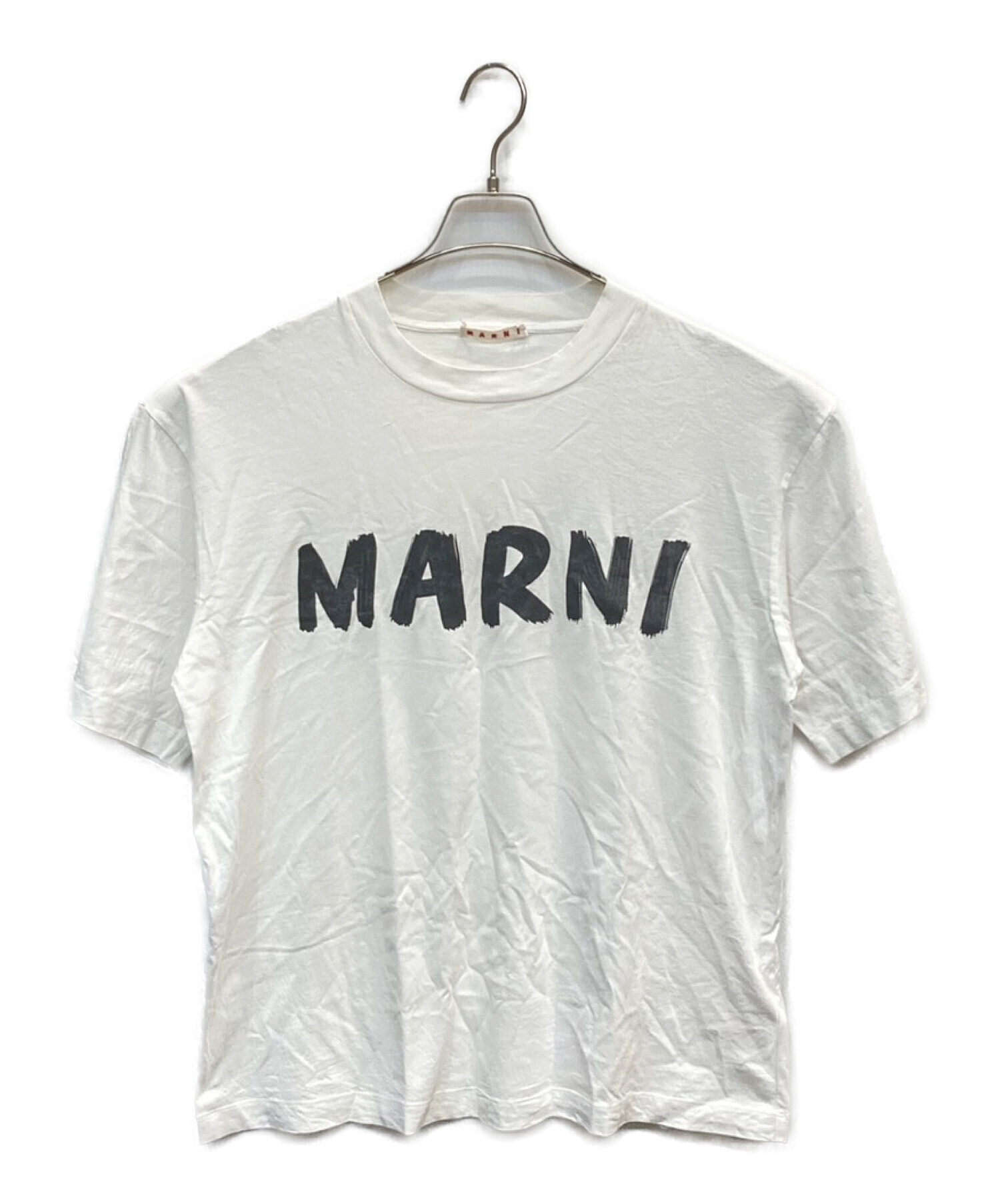 MARNI (マルニ) ロゴTシャツ ホワイト サイズ:38