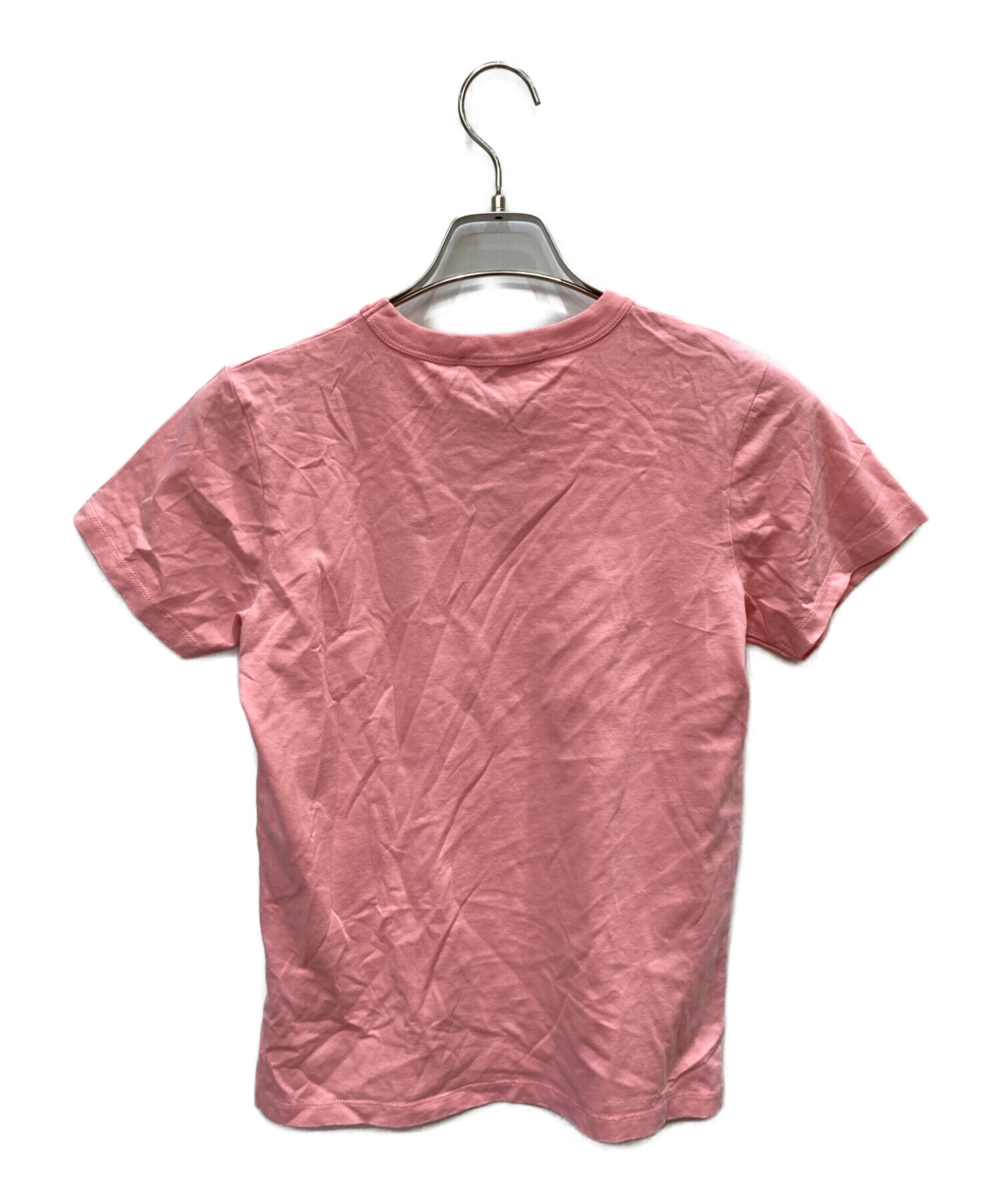 maison kitsune (メゾンキツネ) ICE CREAM パッチ レギュラー Tシャツ ピンク サイズ:S 未使用品