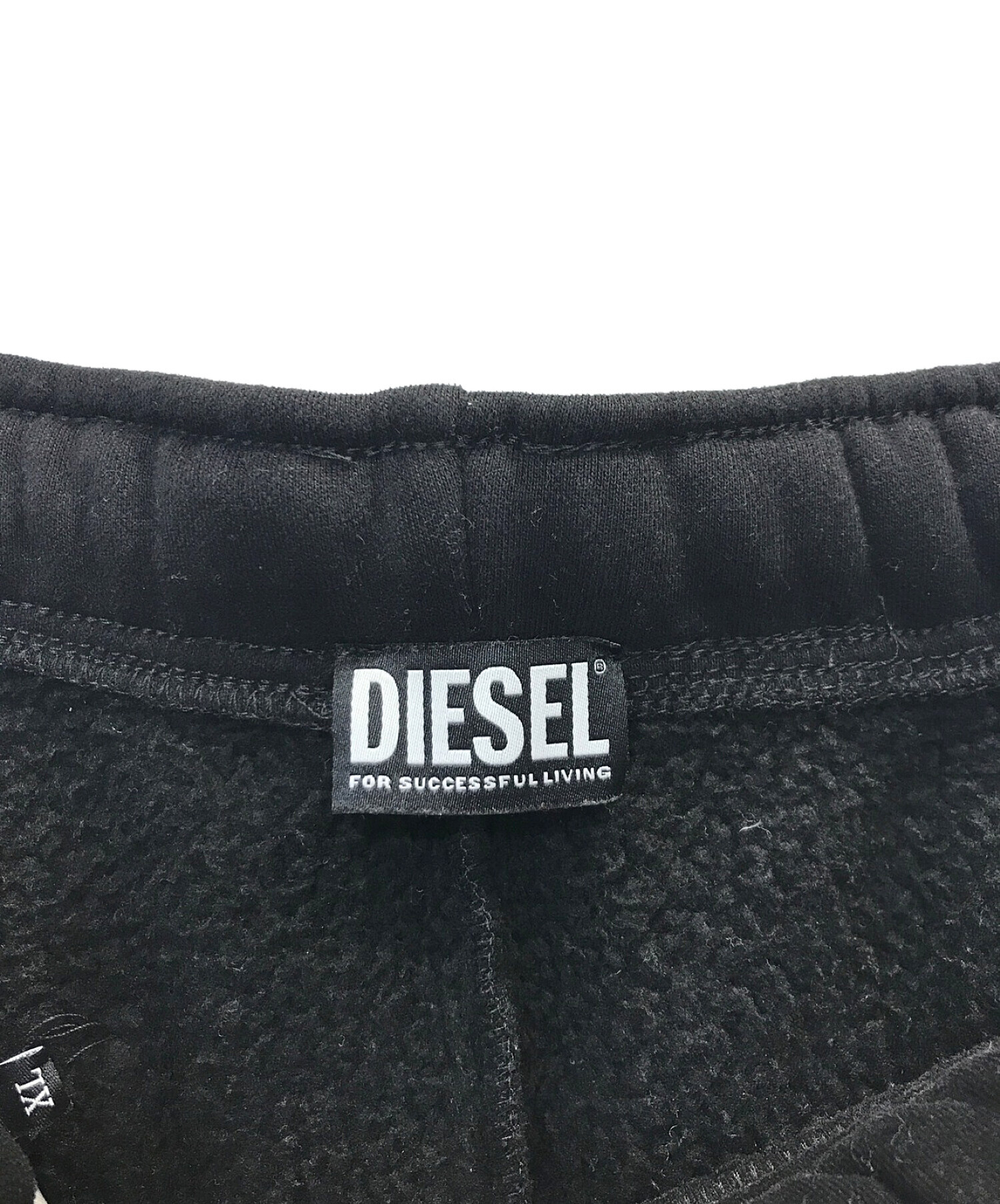 DIESEL (ディーゼル) スウェットパンツ ブラック サイズ:XL