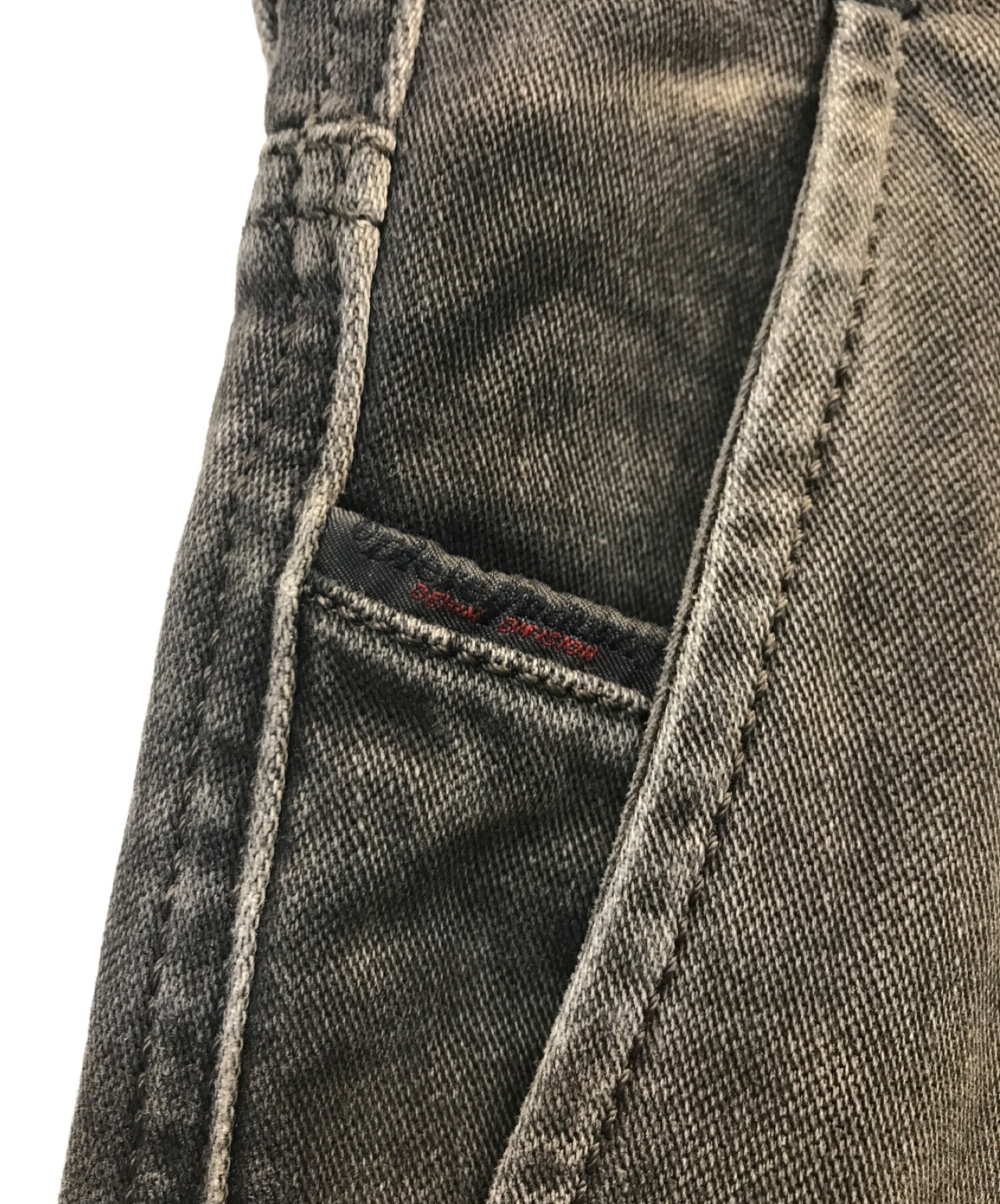 中古・古着通販】DIESEL (ディーゼル) デニムパンツ グレー サイズ:33