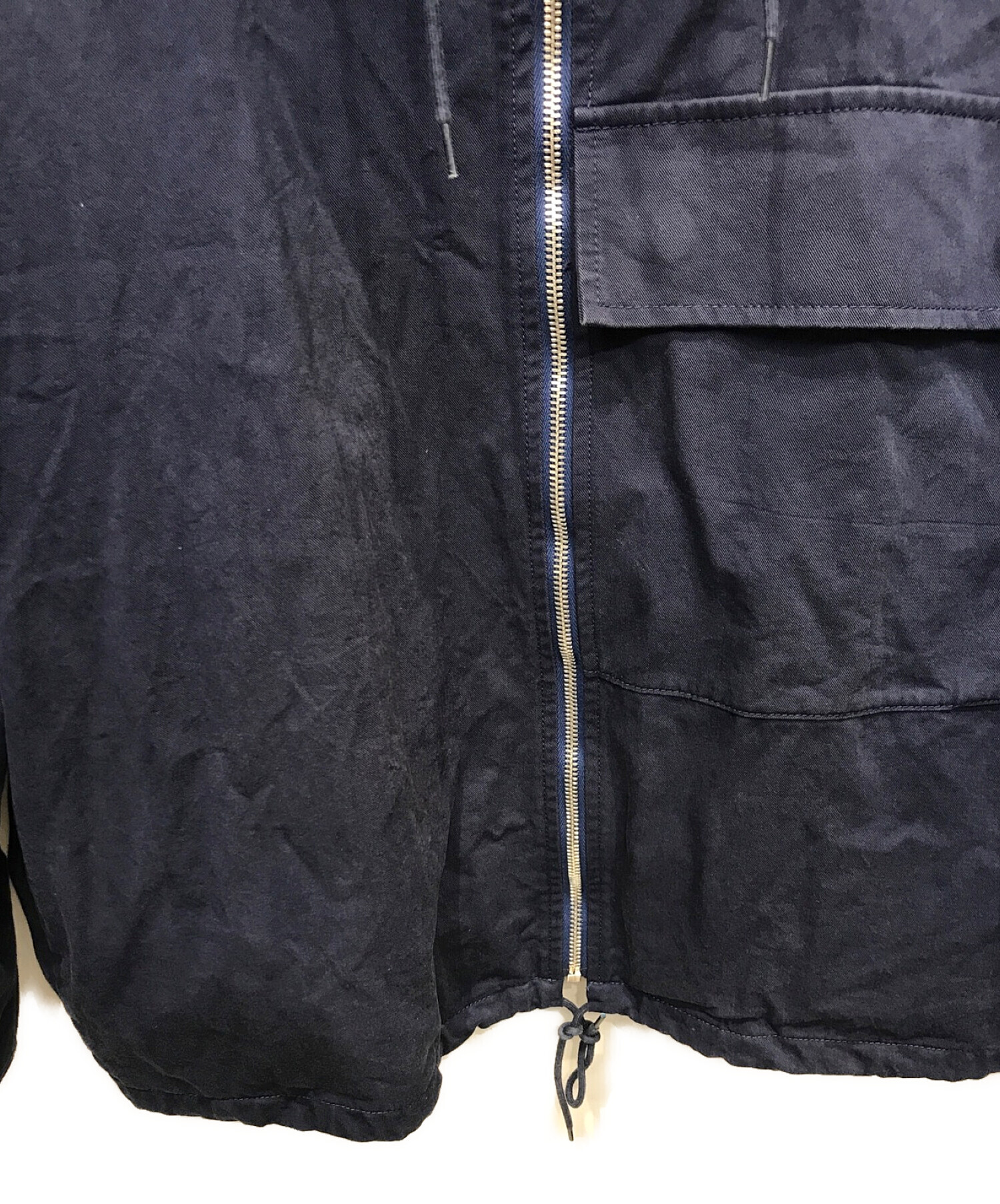 中古・古着通販】UNUSED (アンユーズド) Army Twill Jacket ネイビー