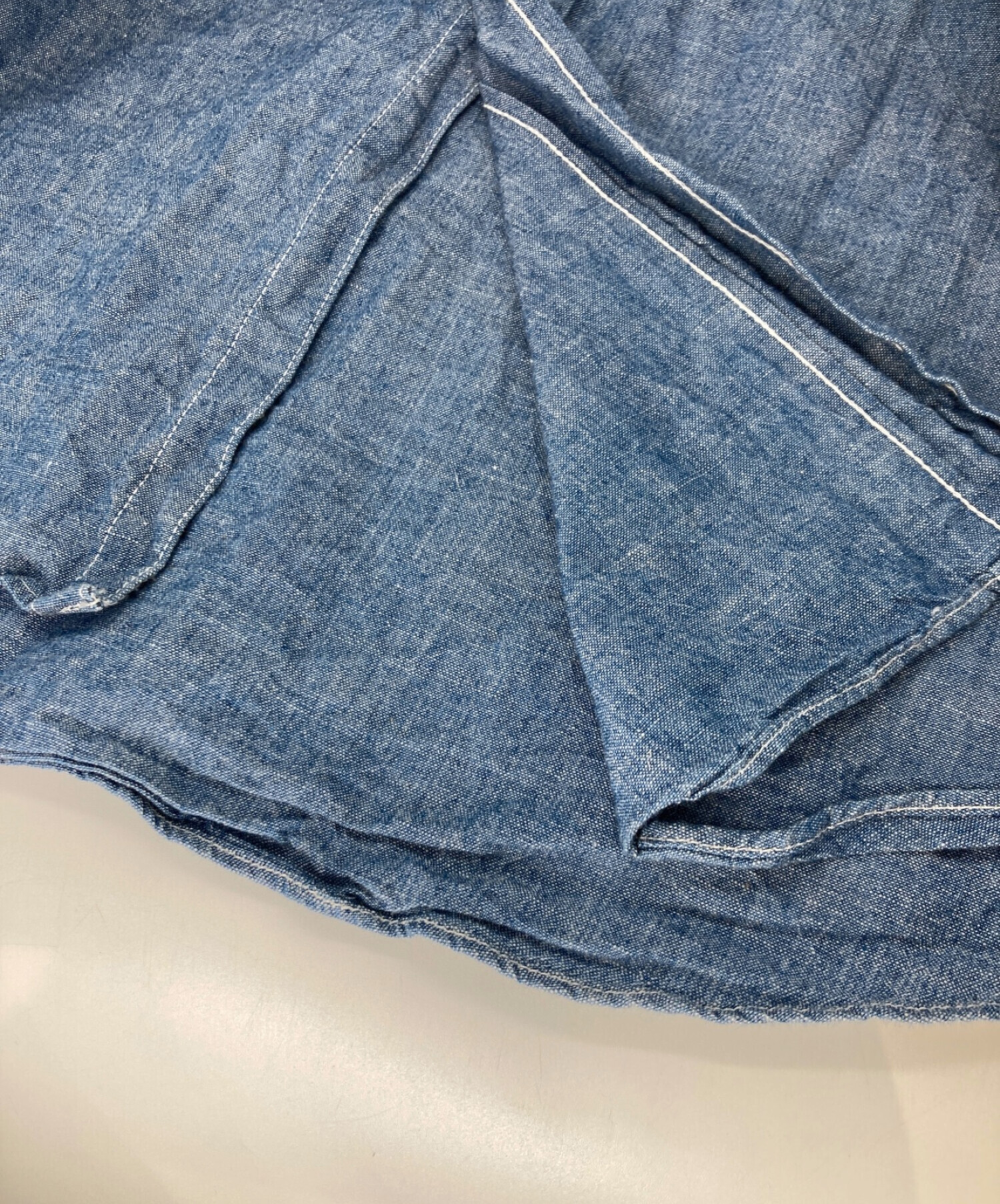 中古・古着通販】A.PRESSE (アプレッセ) Rigid Chambray Shirt